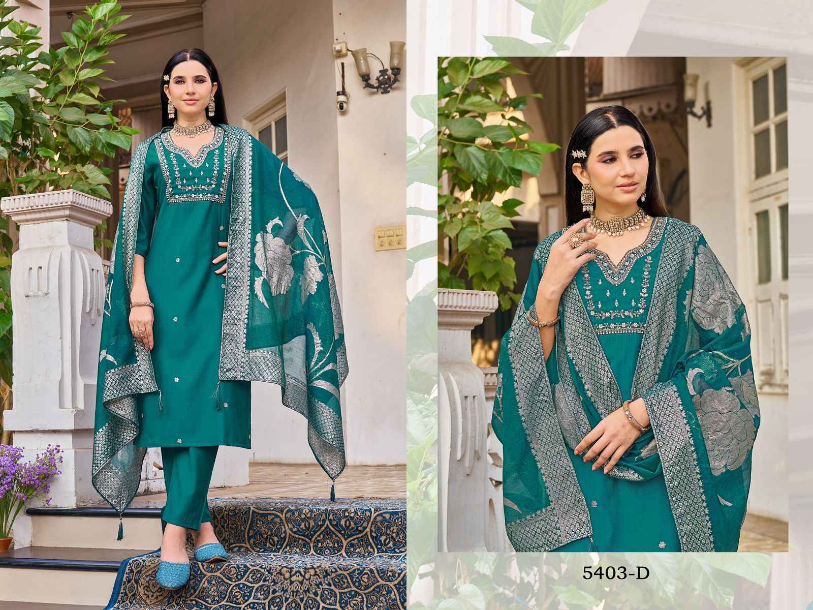 Vamika Riwayat Viscos Kurti Combo Set Wholesale Rate ( 4 Pcs Catalog )