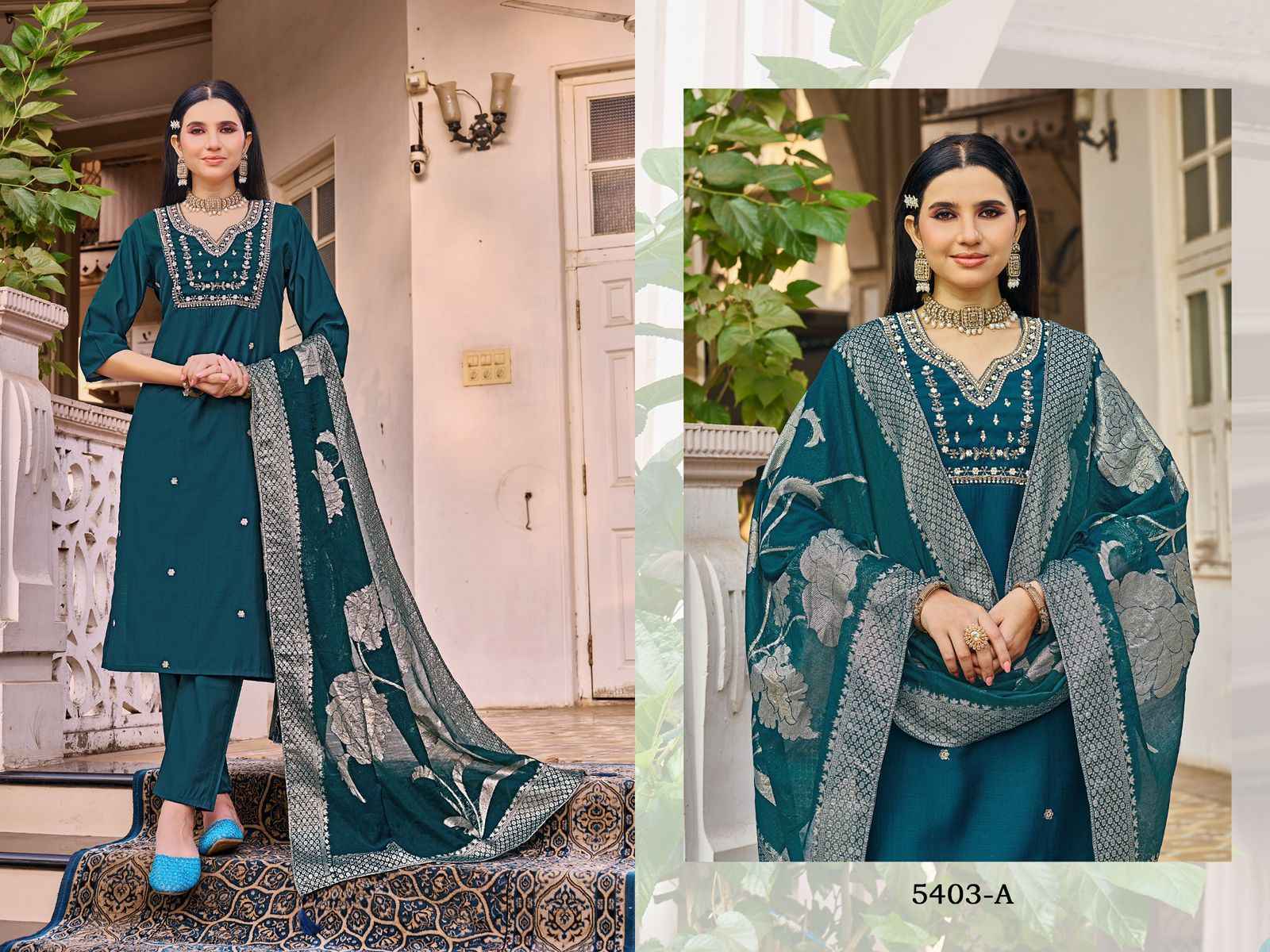 Vamika Riwayat Viscos Kurti Combo Set Wholesale Rate ( 4 Pcs Catalog )