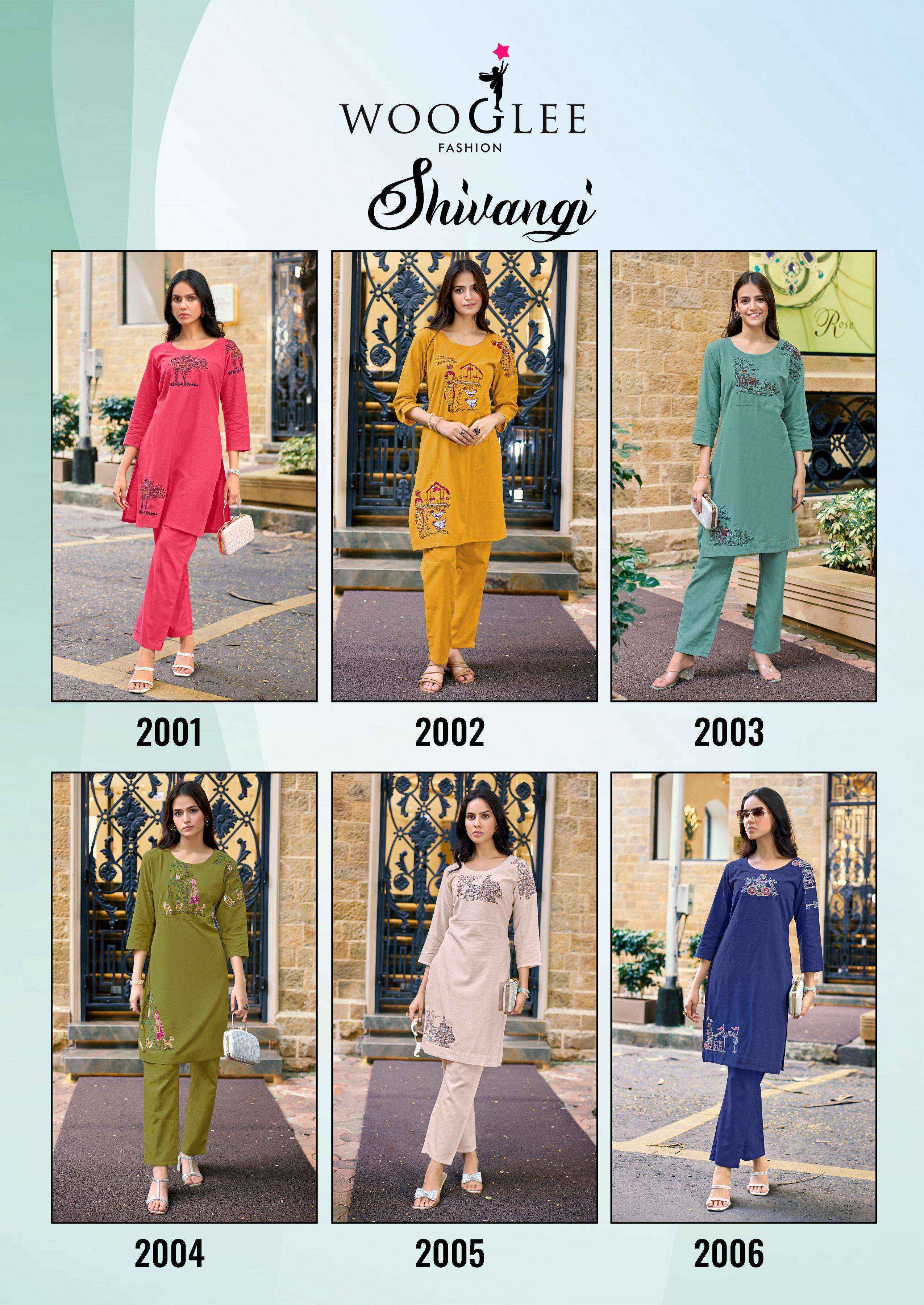 Wooglee Fashion Shivangi Cotton Co ord Set Wholesale Price ( 6 pcs Catalogue )
