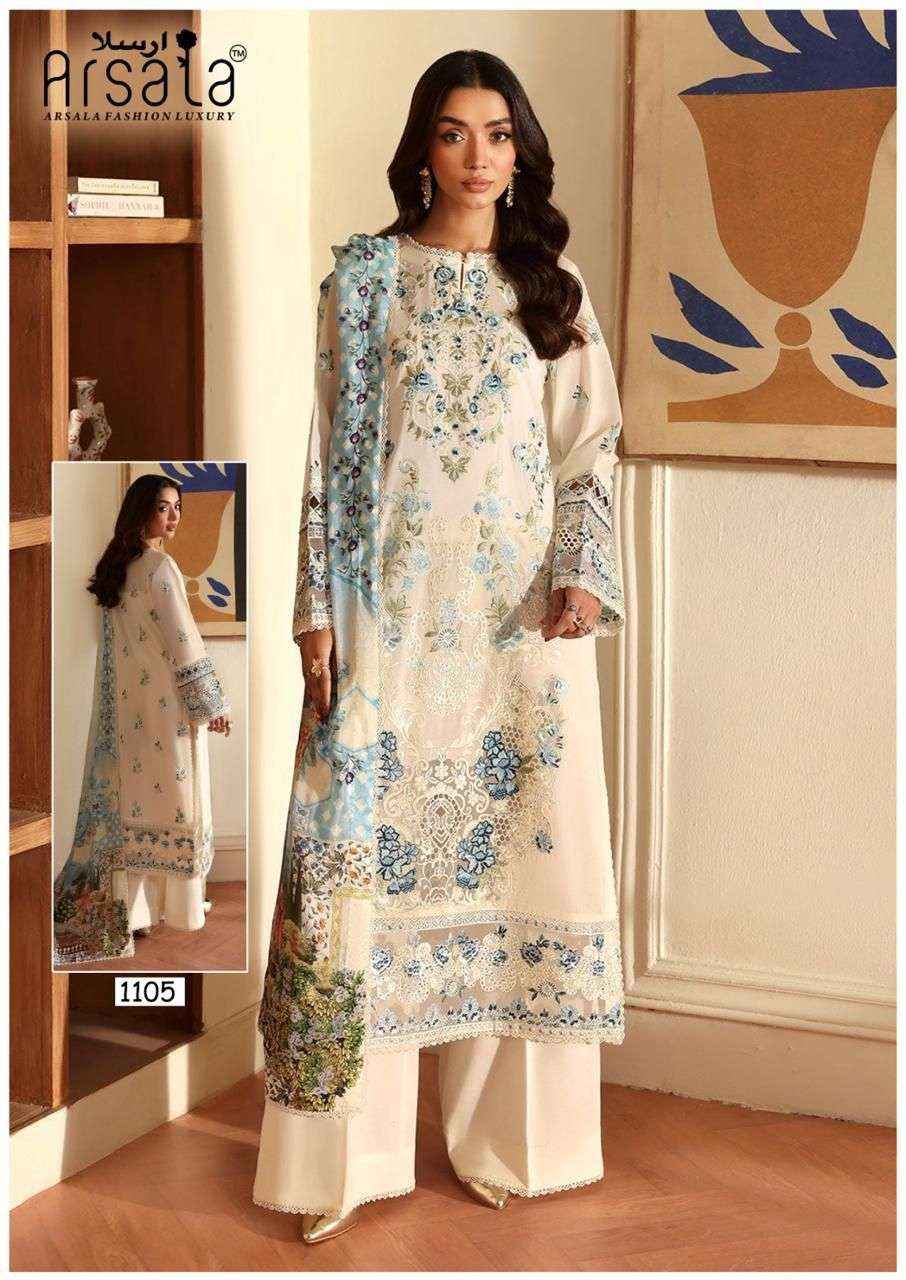 Arsala Amira Vol 11 Pure Lawn Cotton Dress Material Wholesale Price ( 6 Pcs Catalogue )