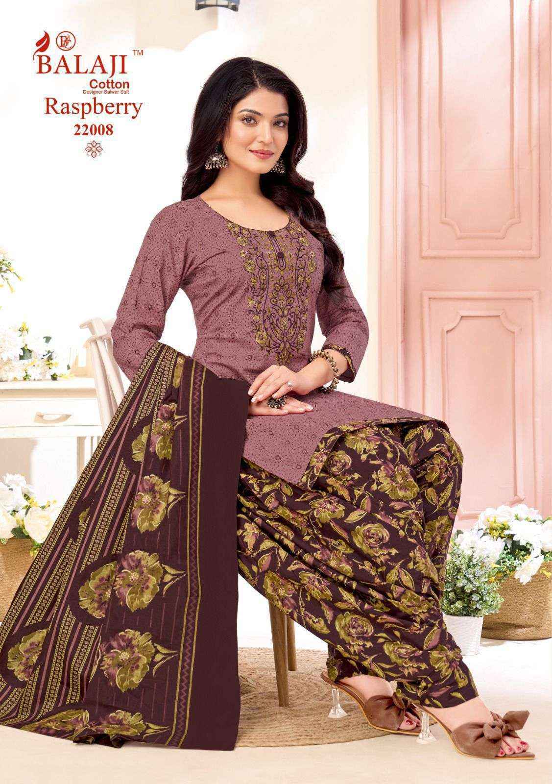 Balaji Raspberry Vol 22 Cotton Dress Material Wholesale Online Price ( 12 pcs Catalogue )