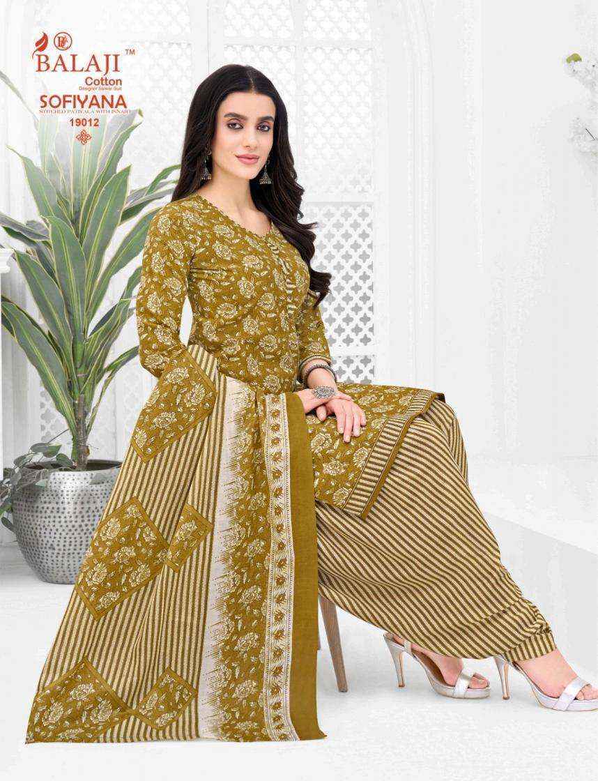Balaji Sofiyana Vol 19 Readymade Cotton Dress Wholesale Rate ( 12 Pcs Catalog )