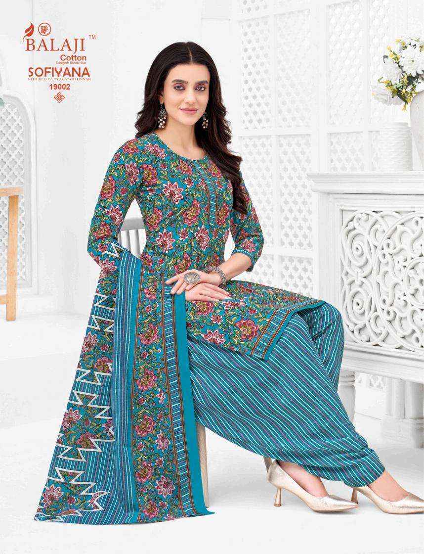 Balaji Sofiyana Vol 19 Readymade Cotton Dress Wholesale Rate ( 12 Pcs Catalog )