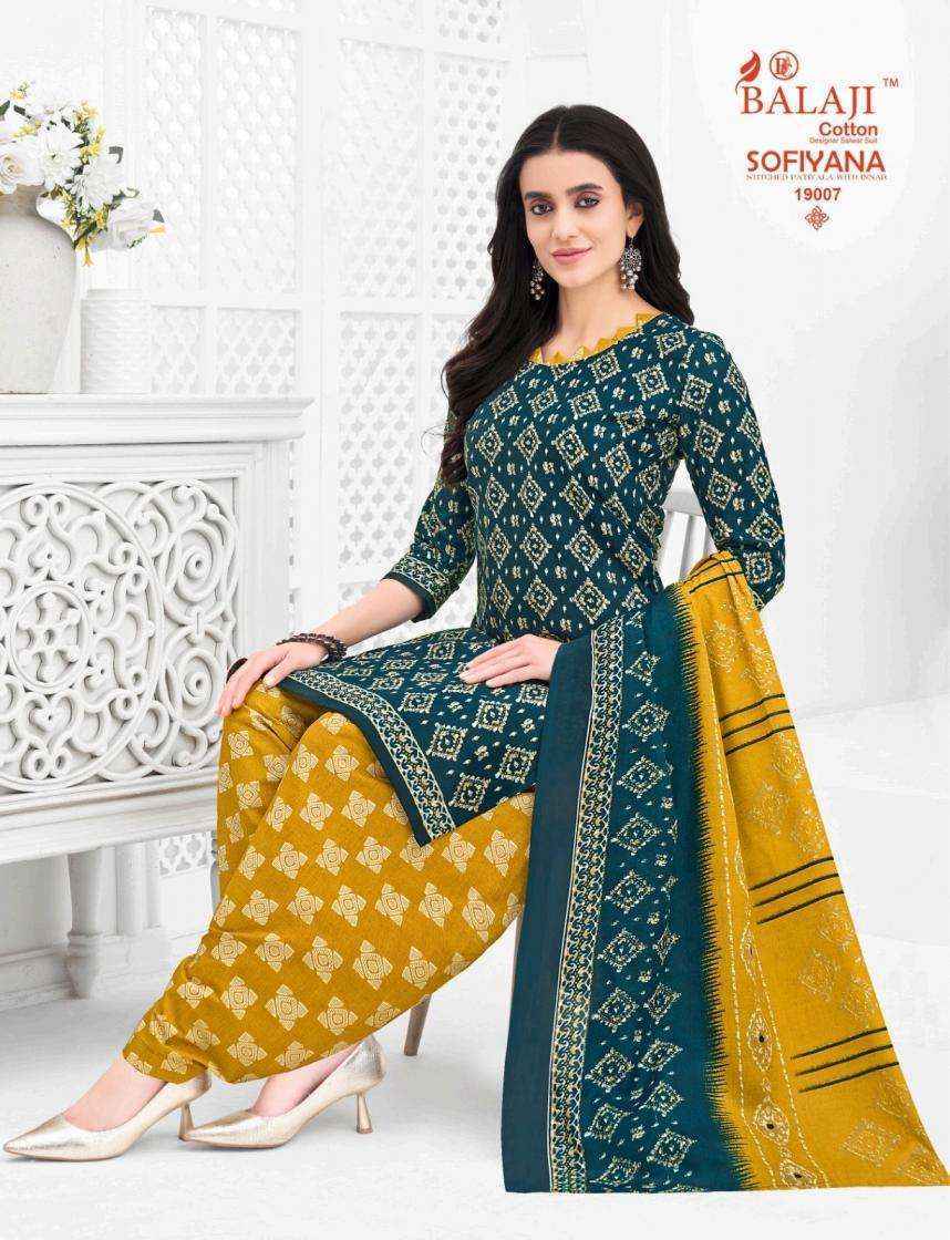 Balaji Sofiyana Vol 19 Readymade Cotton Dress Wholesale Rate ( 12 Pcs Catalog )