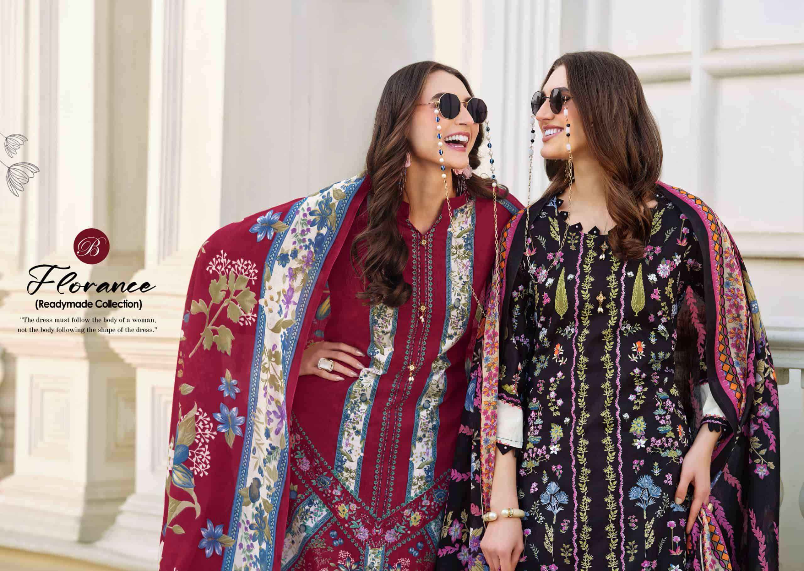 Belliza Florance Pure Cotton Readymade Suit Wholesale Price ( 8 Pcs Catalogue )