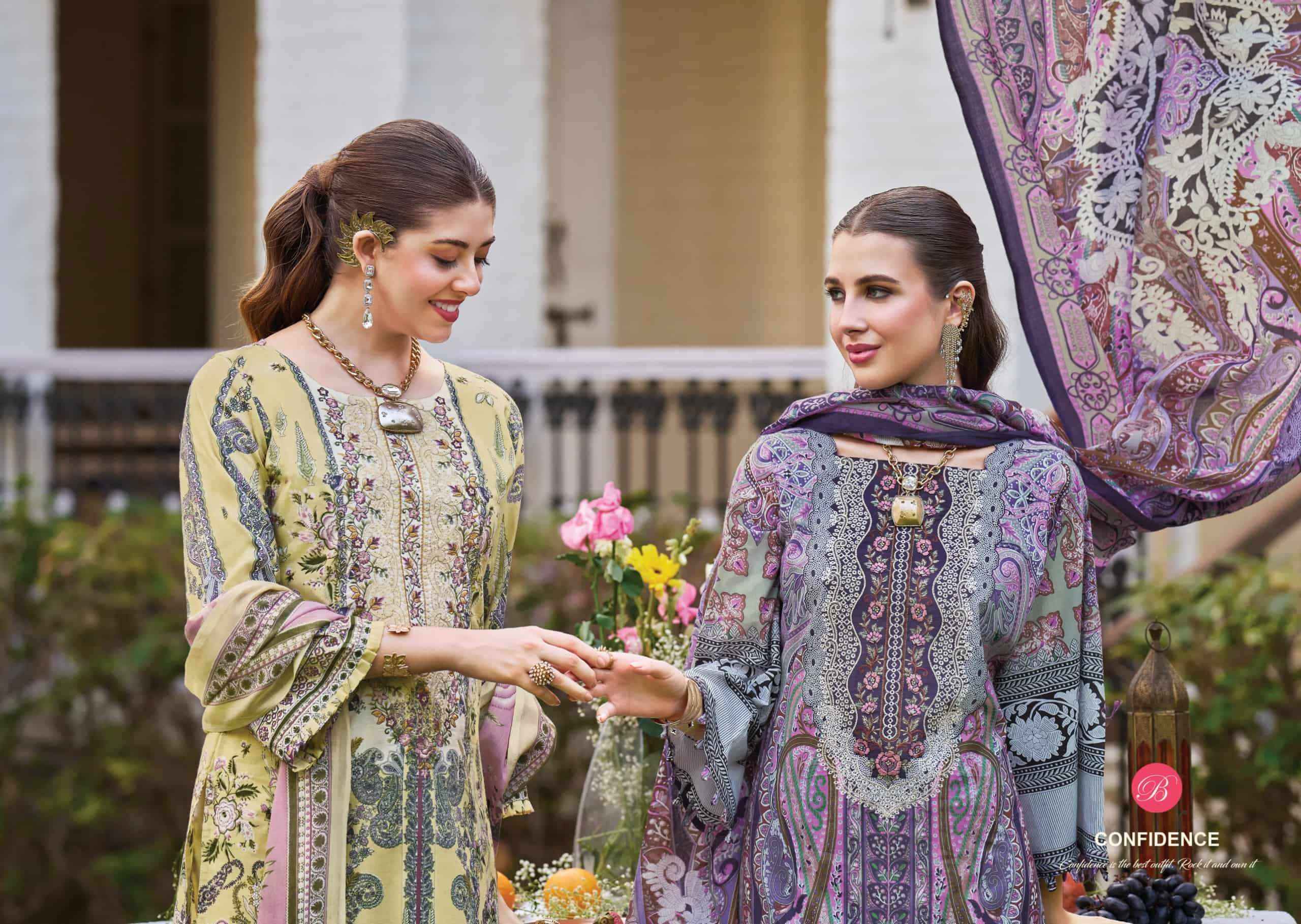 Belliza Naira Vol 140 Fancy Cotton Salwar Kameez Wholesale Rate ( 8 Pcs Catalog )