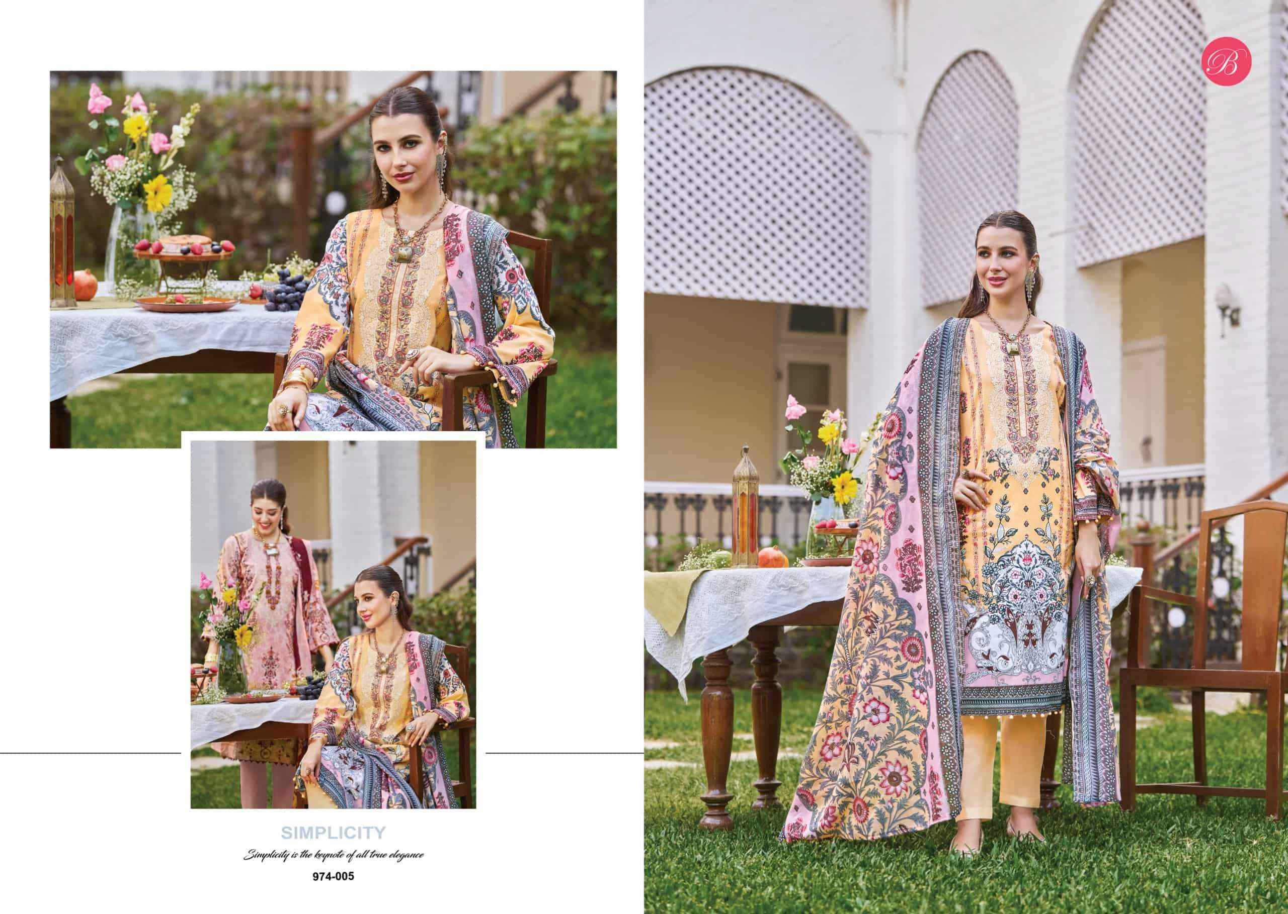 Belliza Naira Vol 140 Fancy Cotton Salwar Kameez Wholesale Rate ( 8 Pcs Catalog )
