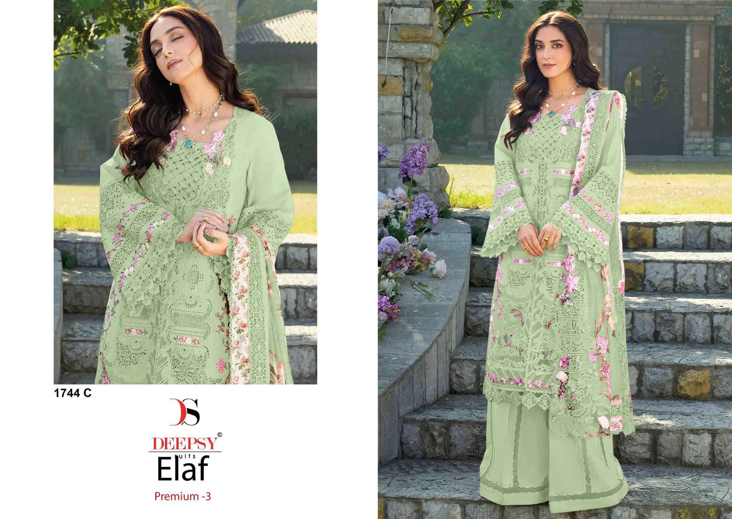 Deepsy 1744 Abcd Designer Pakistani Dress Material Wholesale Price