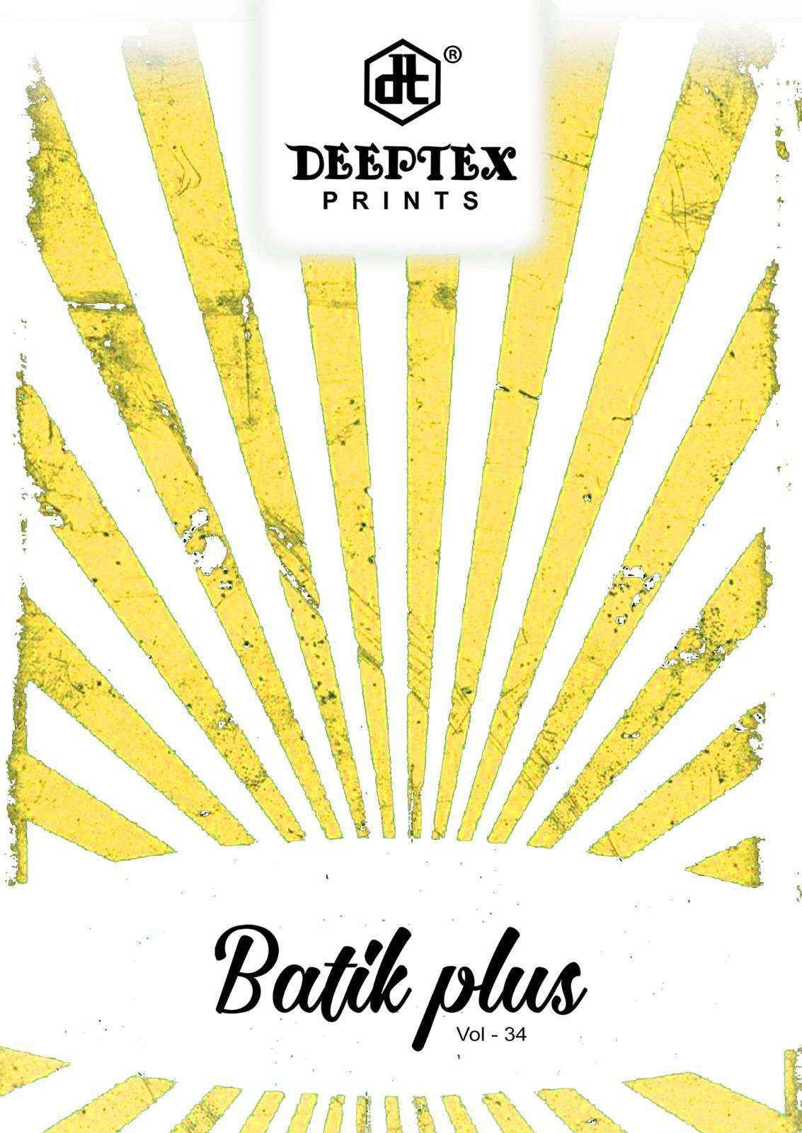 DEEPTEX PRINTS BATIK PLUS VOL 34 COTTON PRINTED PATIYALA SALWAR KAMEEZ WHOLESALE RATE ( 10 PCS CATALOG )