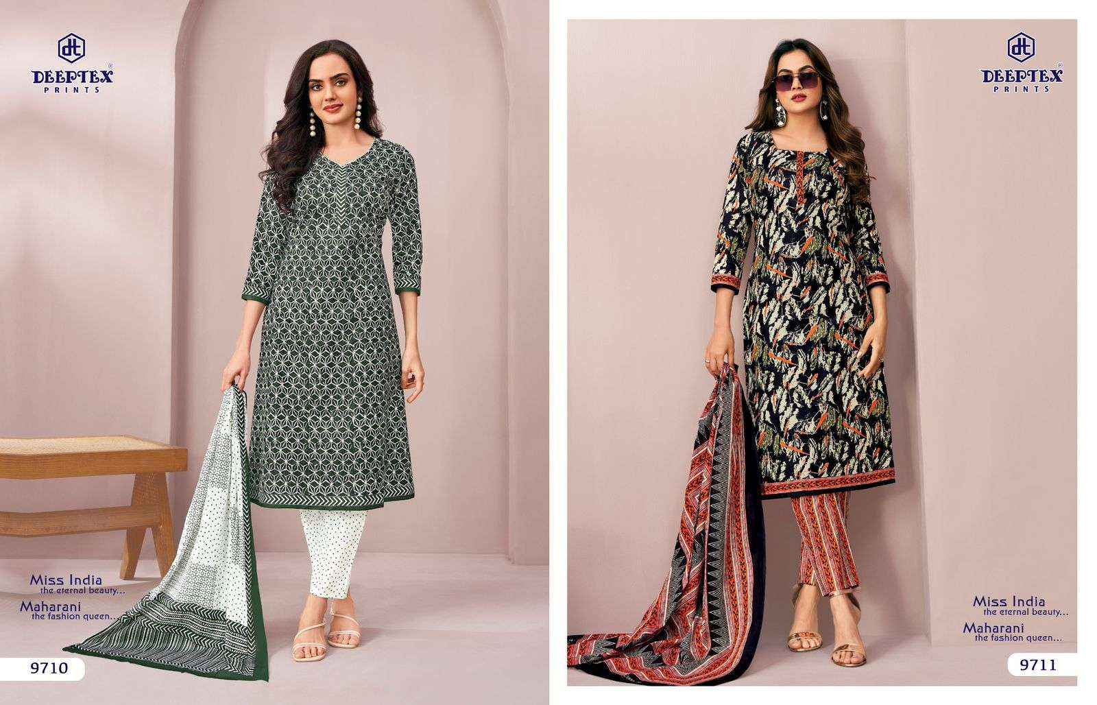 DEEPTEX PRINTS MISS INDIA VOL 97 COTTON PRINTED LADIES SALWAR KAMEEZ WHOLESALE RATE ( 16 PCS CATALOG )