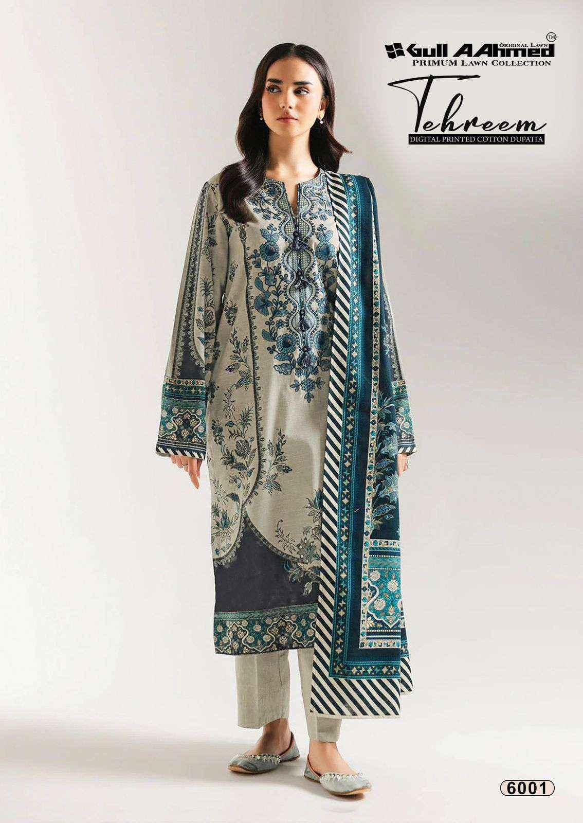 Gull Ahmed Tehreem Vol 6 Unstitch Cotton Pakistani Suits Wholesale Price ( 6 Pcs Catalogue )
