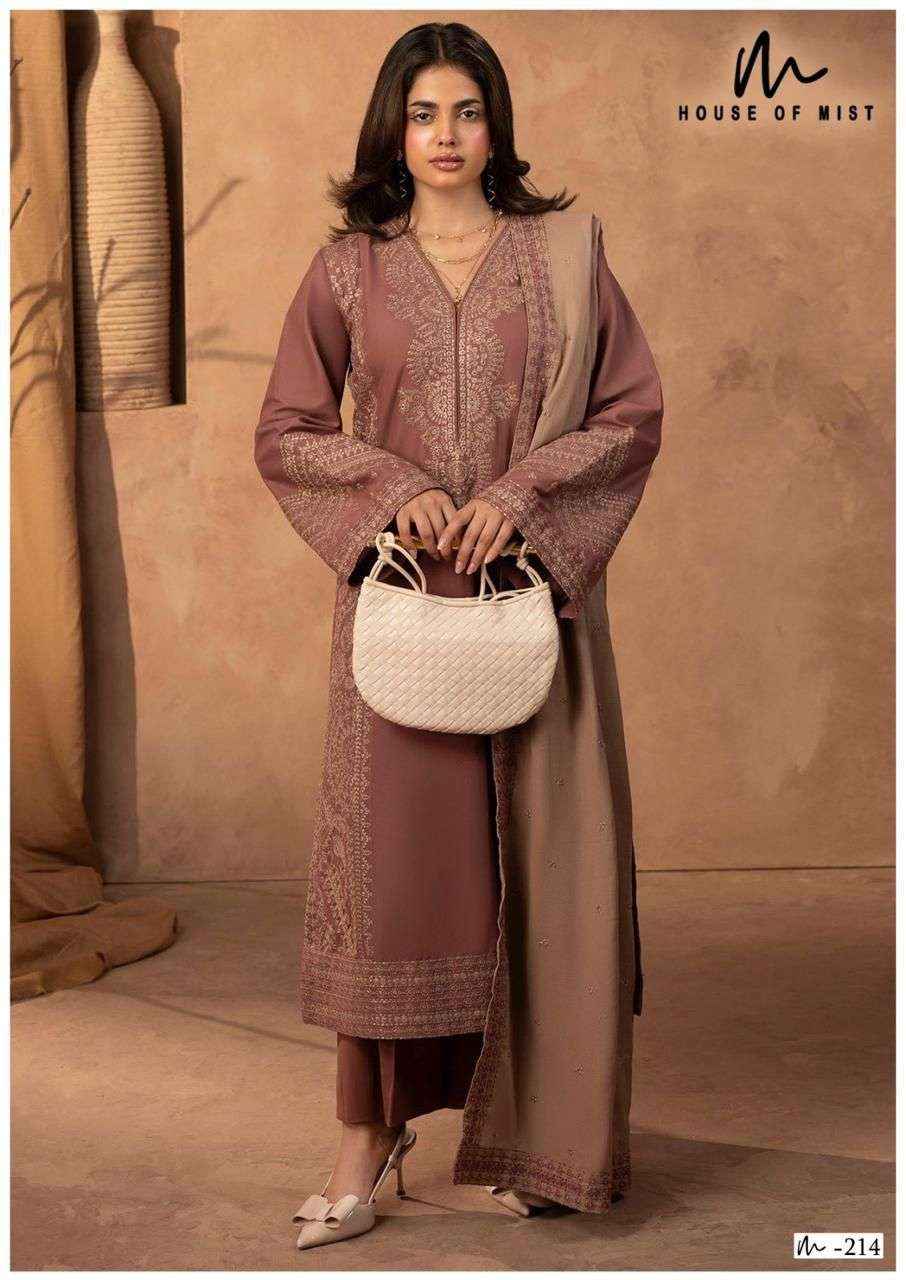 House Of Mist Ghazal Vol 22 Pure Cotton Dress Material Wholesale Price ( 6 Pcs Catalogue )
