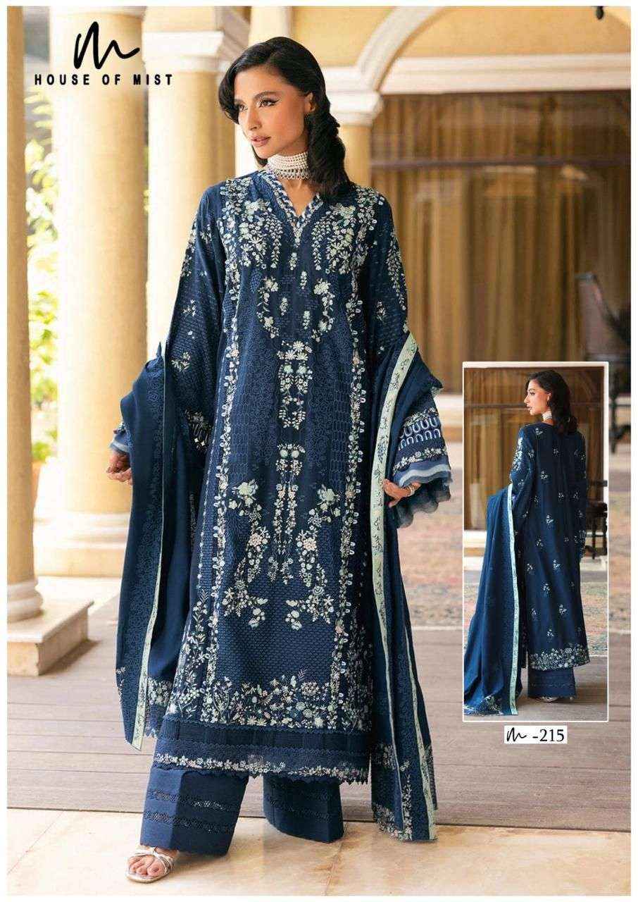 House Of Mist Ghazal Vol 22 Pure Cotton Dress Material Wholesale Price ( 6 Pcs Catalogue )