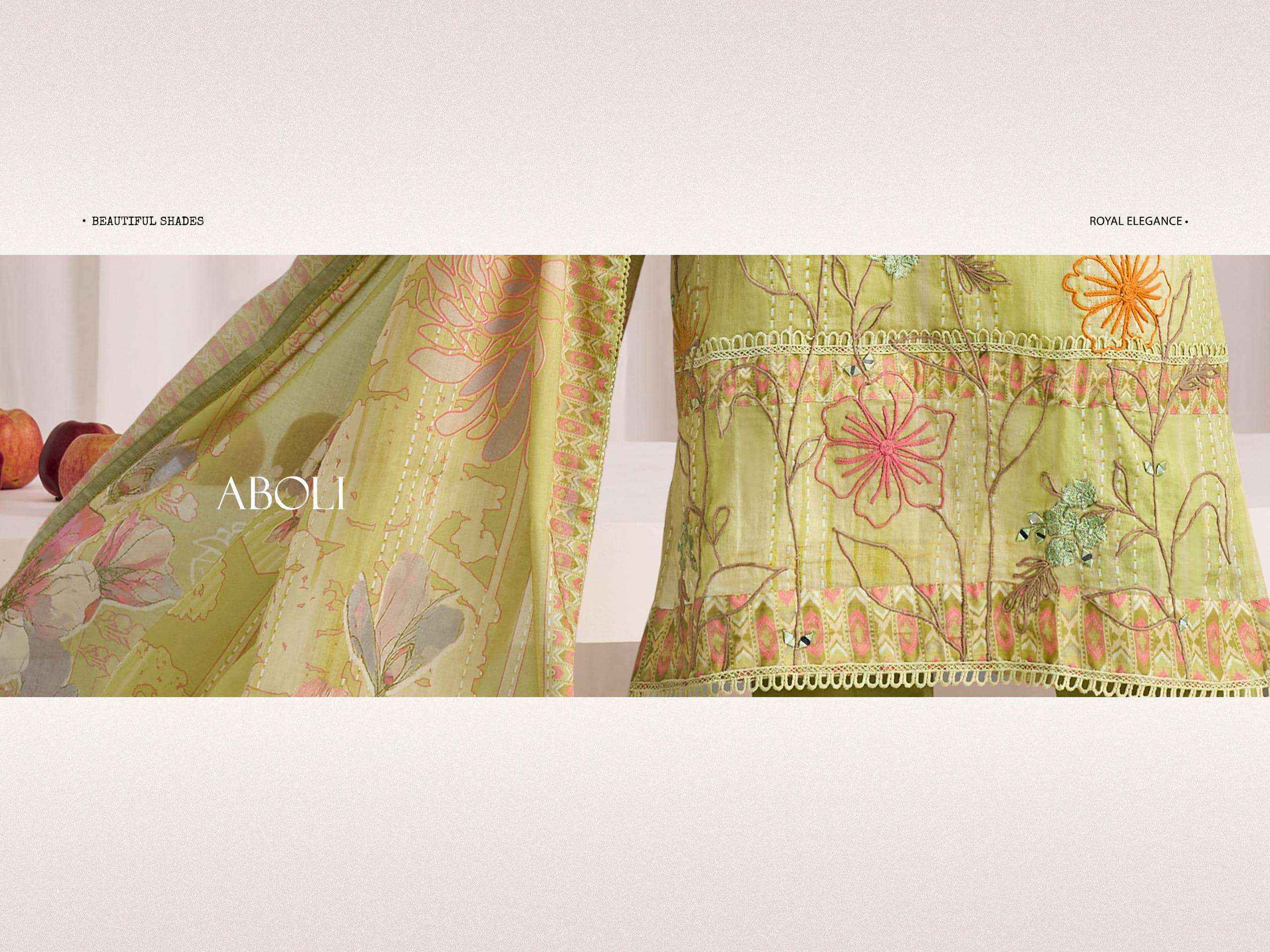 Jay Vijay Aboli 3277 Latest Designs Cotton Salwar Kameez Wholesale Rate ( 4 Pcs Catalog )