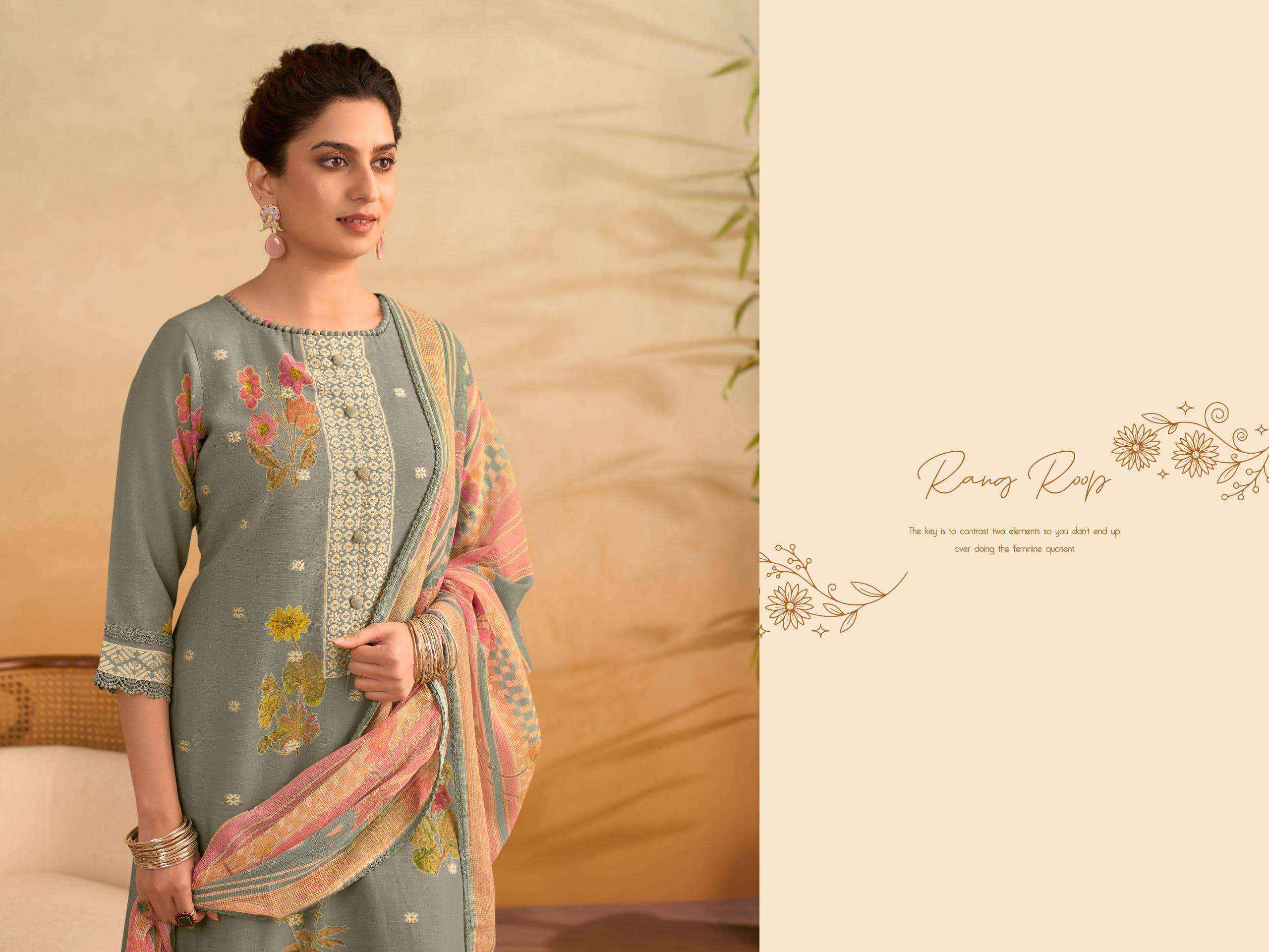 Jay Vijay Rang Roop 3291 Fancy Ladies Salwar Kameez Wholesale Rate ( 4 pcs Catalog )