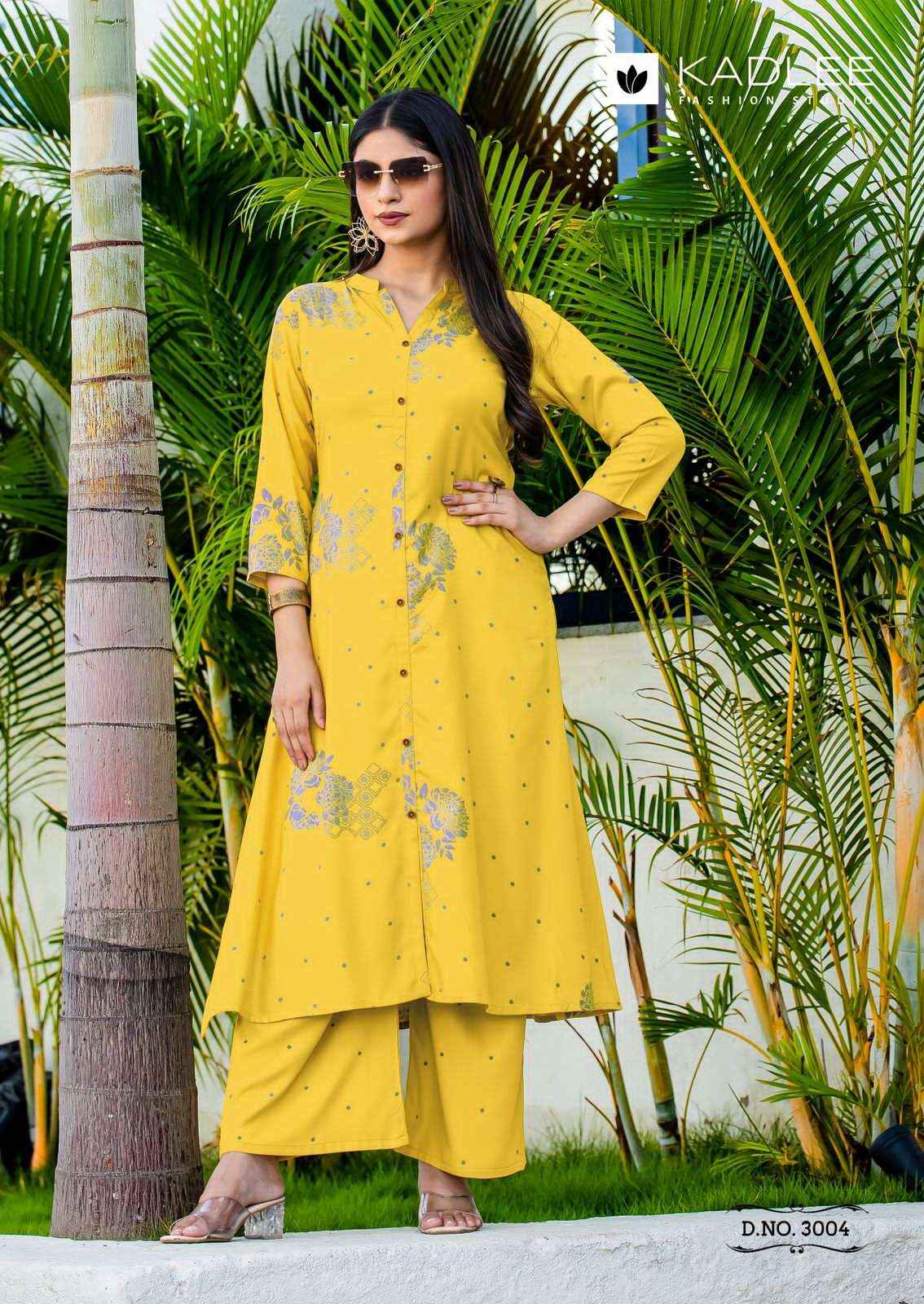Kadlee Karnaee Premium Wear Kurti Bottom Pair Wholesale Rate ( 6 Pcs Catalog )