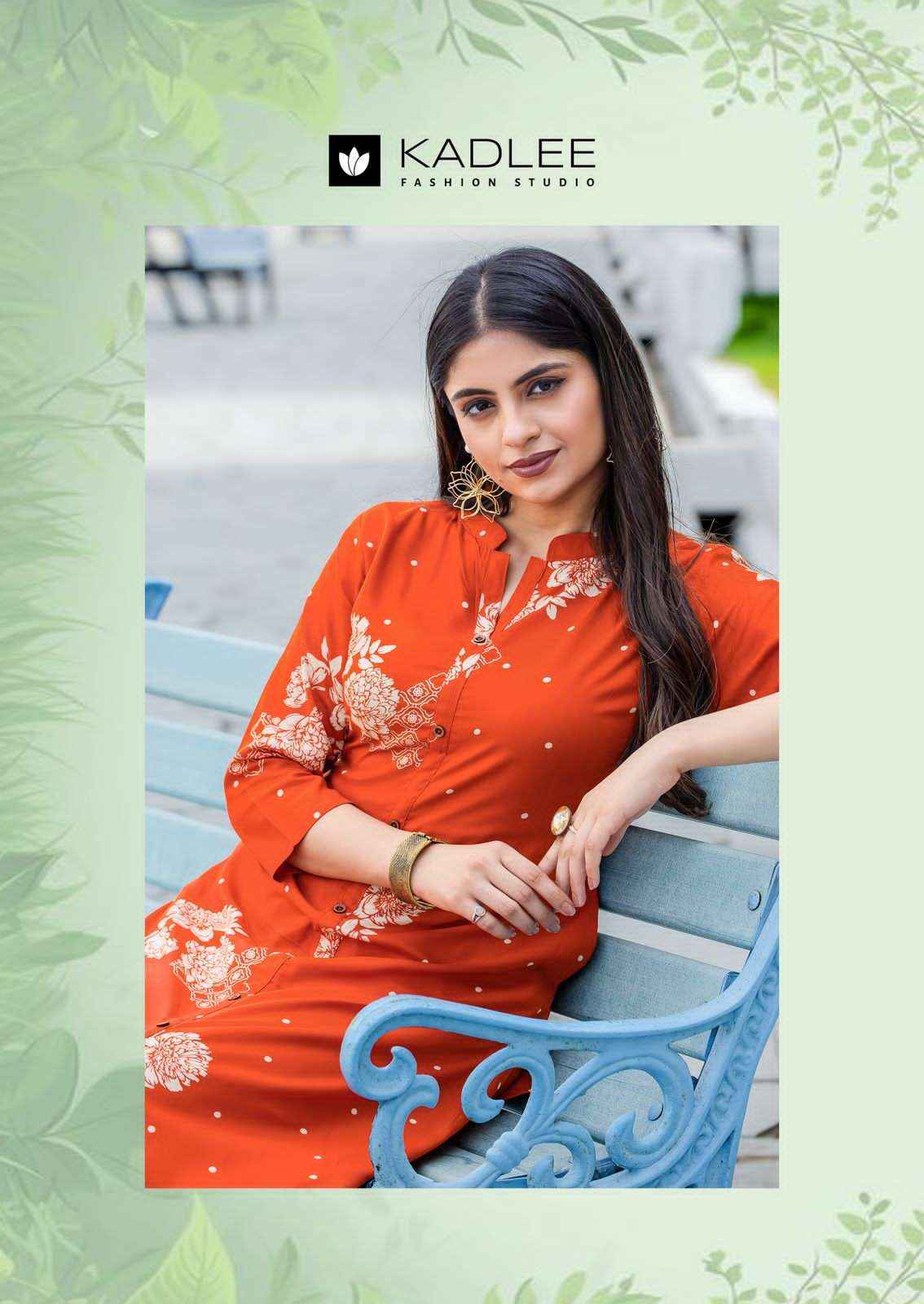 Kadlee Karnaee Premium Wear Kurti Bottom Pair Wholesale Rate ( 6 Pcs Catalog )