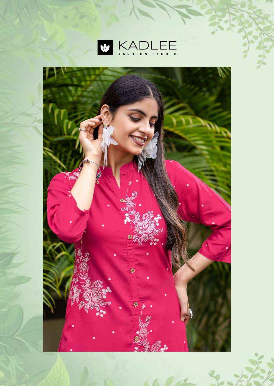 Kadlee Karnaee Premium Wear Kurti Bottom Pair Wholesale Rate ( 6 Pcs Catalog )