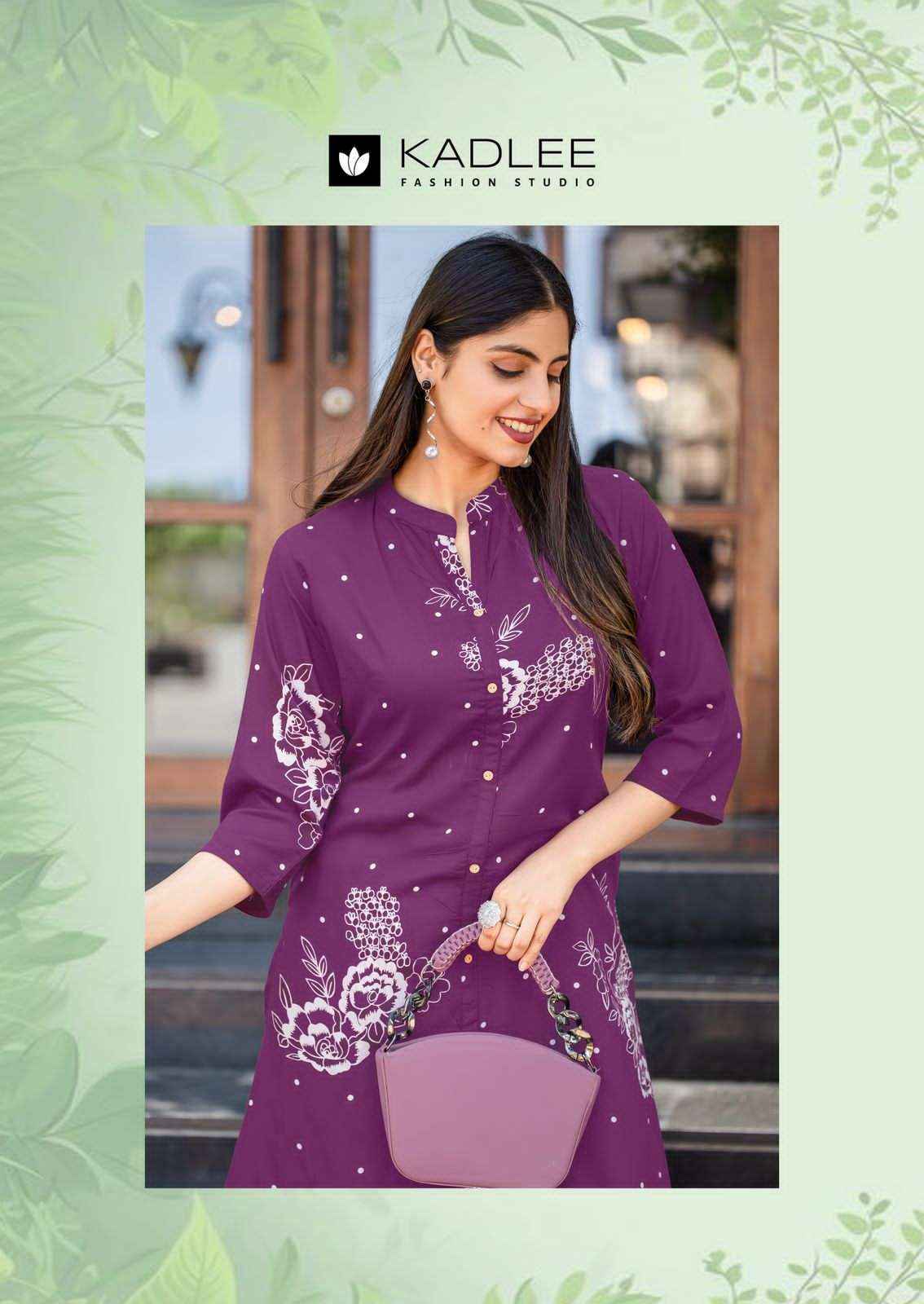 Kadlee Karnaee Premium Wear Kurti Bottom Pair Wholesale Rate ( 6 Pcs Catalog )