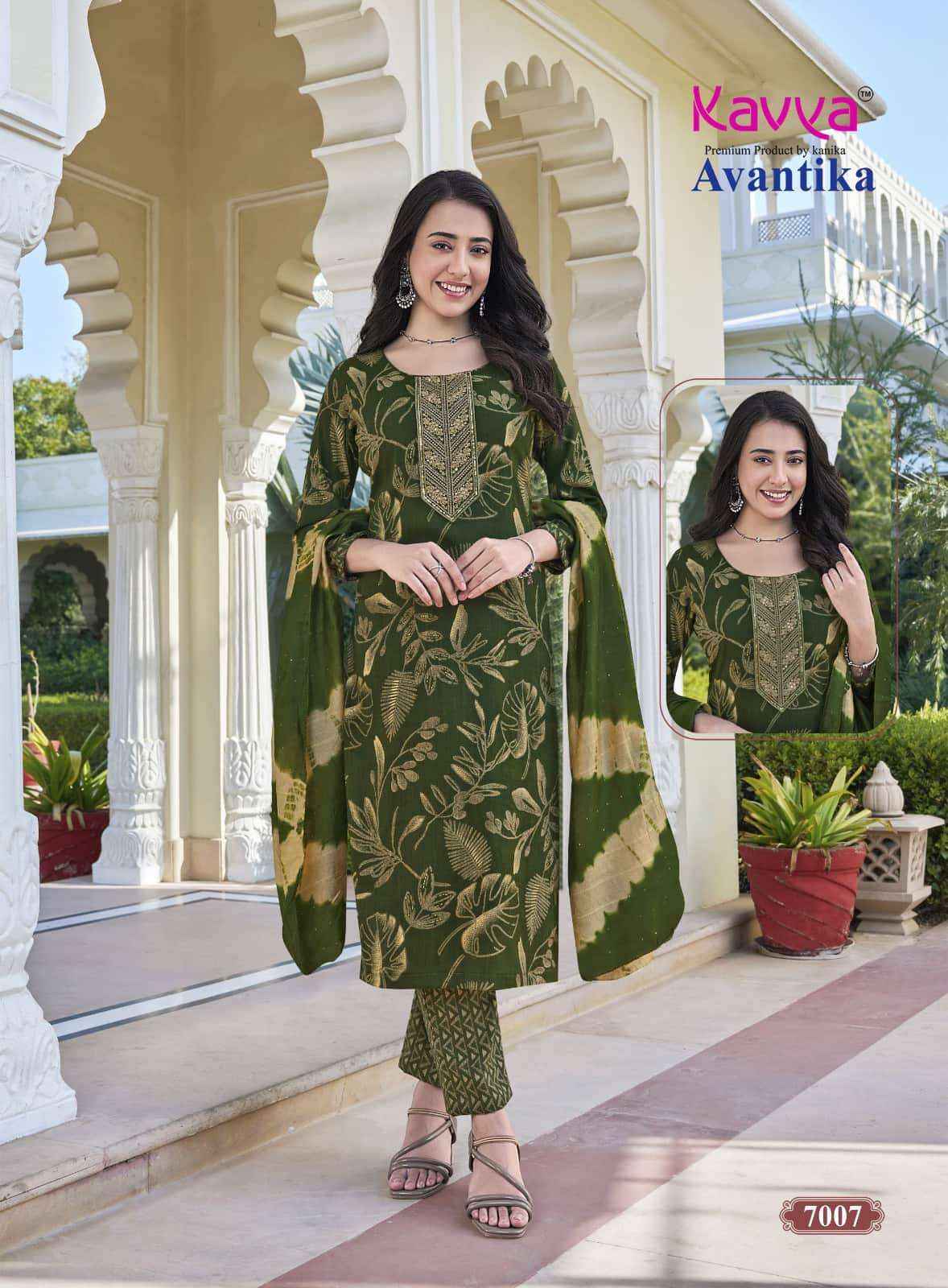 Kavya Avantika Vol 7 Readymade Wholesale Price ( 10 Pcs Catalogue )