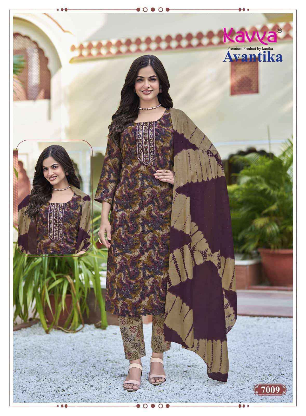 Kavya Avantika Vol 7 Readymade Wholesale Price ( 10 Pcs Catalogue )