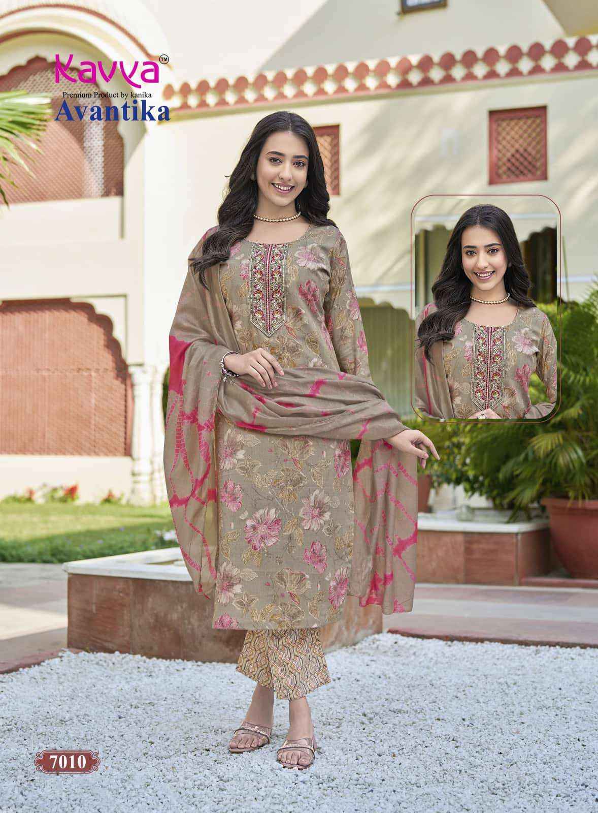Kavya Avantika Vol 7 Readymade Wholesale Price ( 10 Pcs Catalogue )