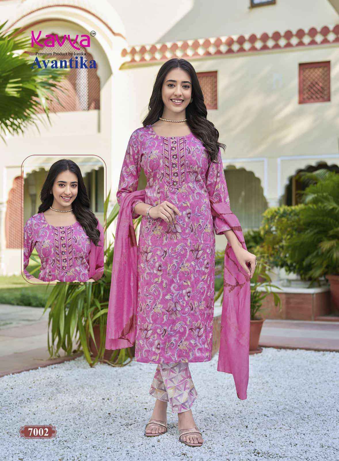 Kavya Avantika Vol 7 Readymade Wholesale Price ( 10 Pcs Catalogue )