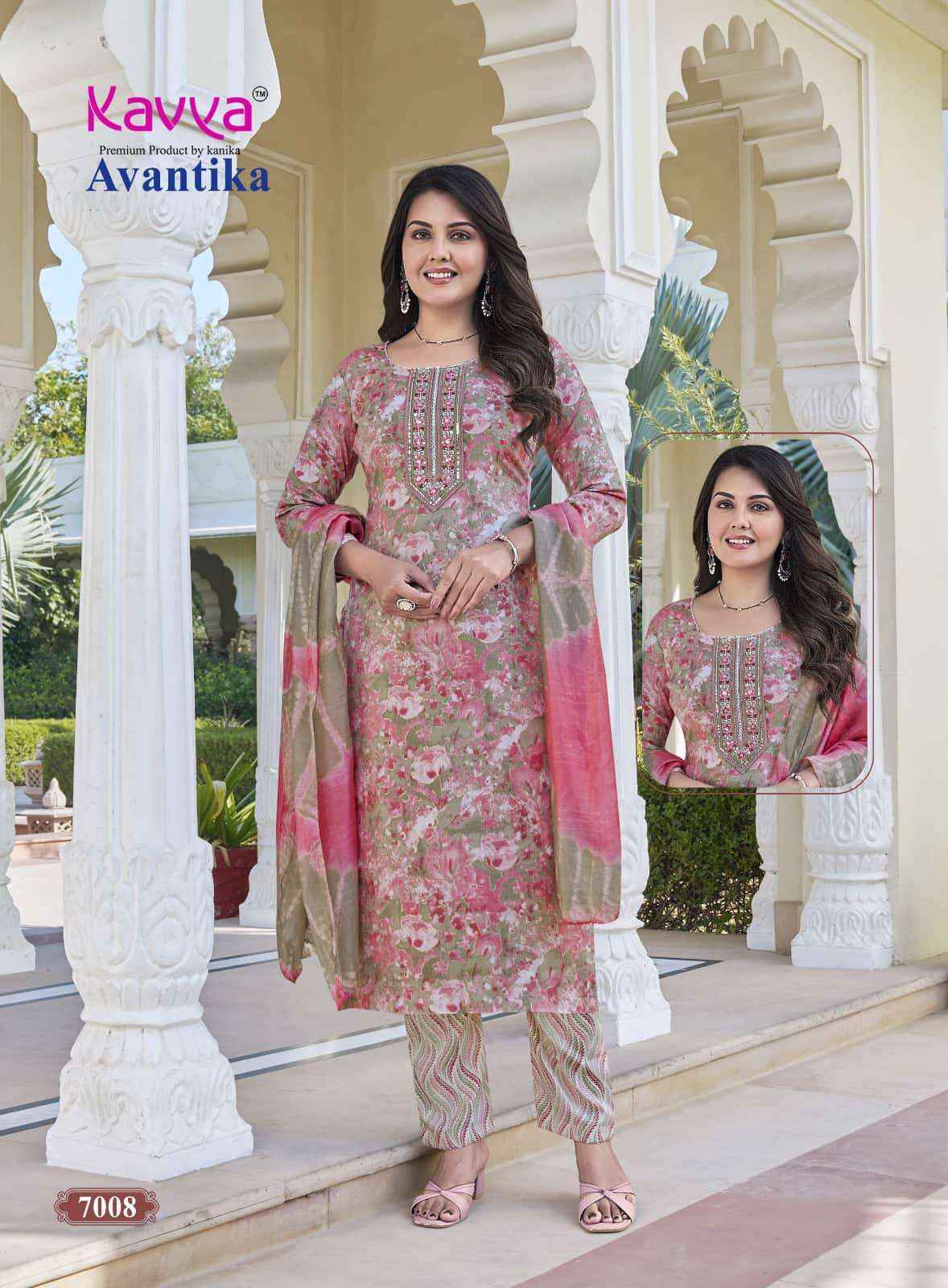 Kavya Avantika Vol 7 Readymade Wholesale Price ( 10 Pcs Catalogue )