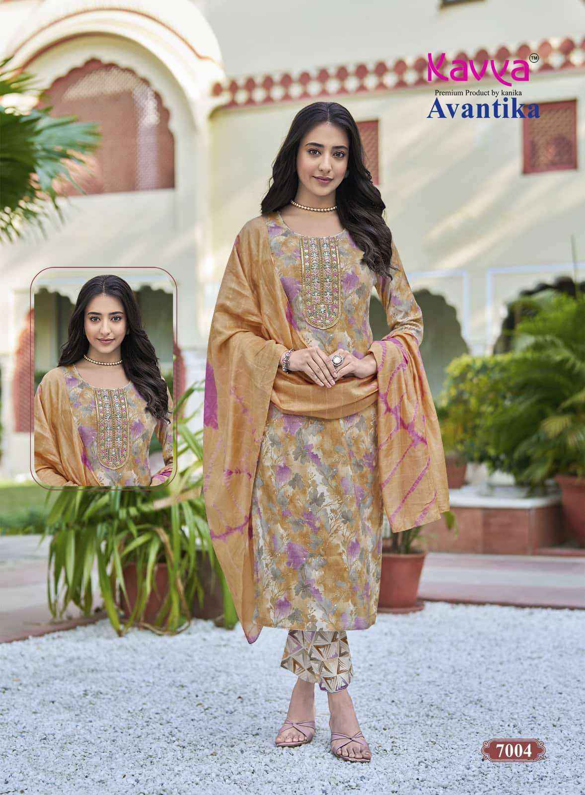 Kavya Avantika Vol 7 Readymade Wholesale Price ( 10 Pcs Catalogue )