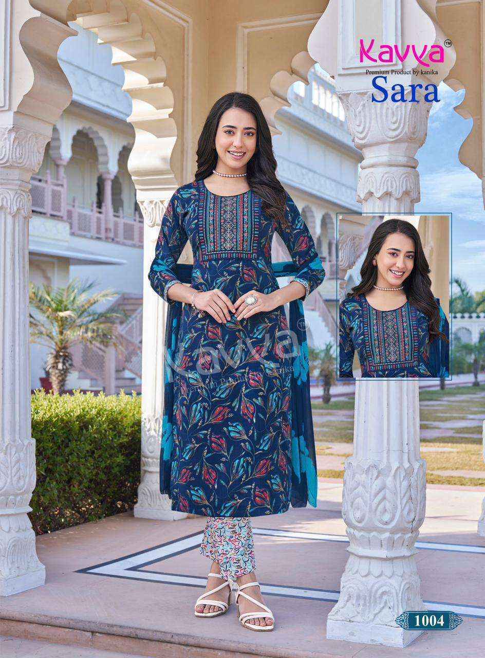 Kavya Sara Vol 1 Capsule Readymade Suits Wholesale Online Price ( 10 pcs Catalogue )
