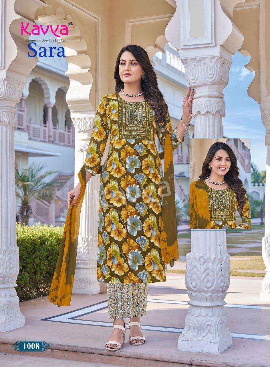 Kavya Sara Vol 1 Capsule Readymade Suits Wholesale Online Price ( 10 pcs Catalogue )