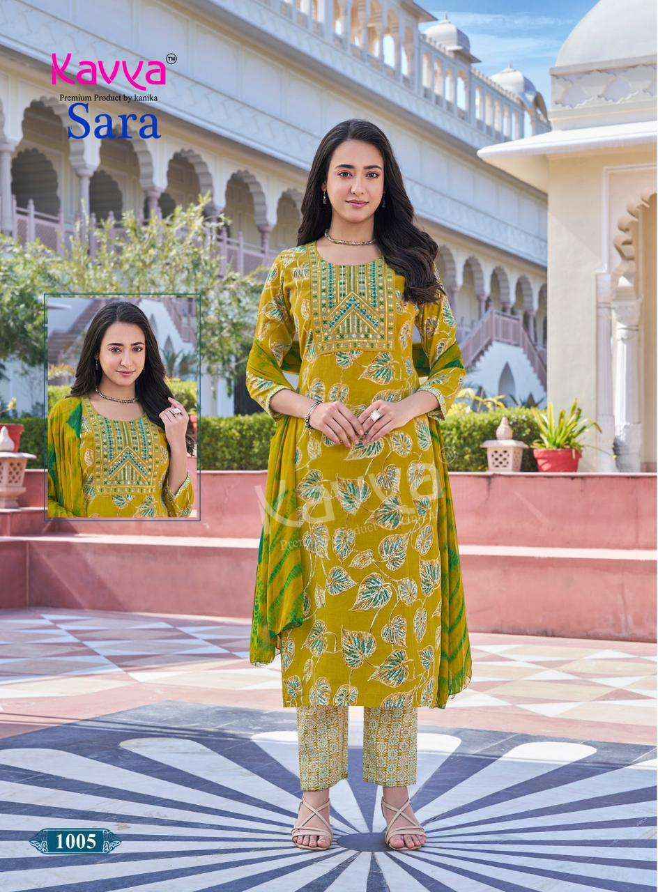Kavya Sara Vol 1 Capsule Readymade Suits Wholesale Online Price ( 10 pcs Catalogue )