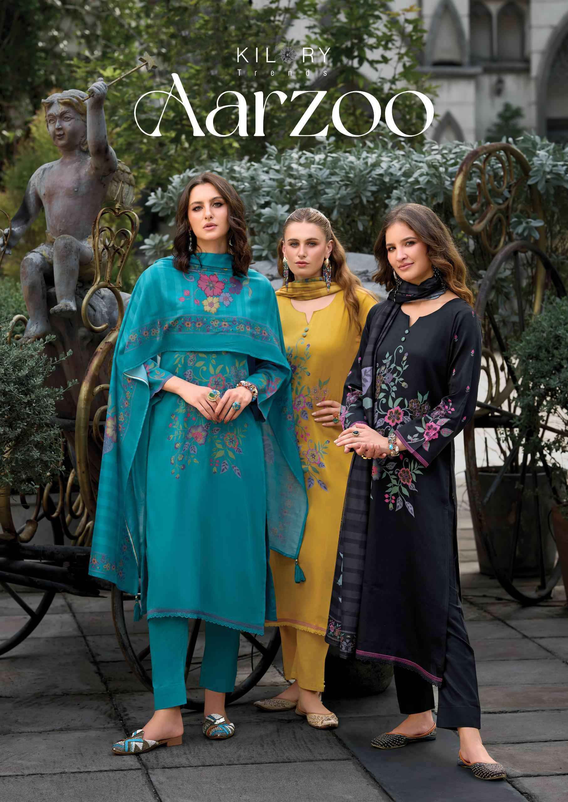 Kilory Aarzoo Pure Jam Cotton Dress Material Wholesale Price Surat ( 4 Pcs Catalogue )