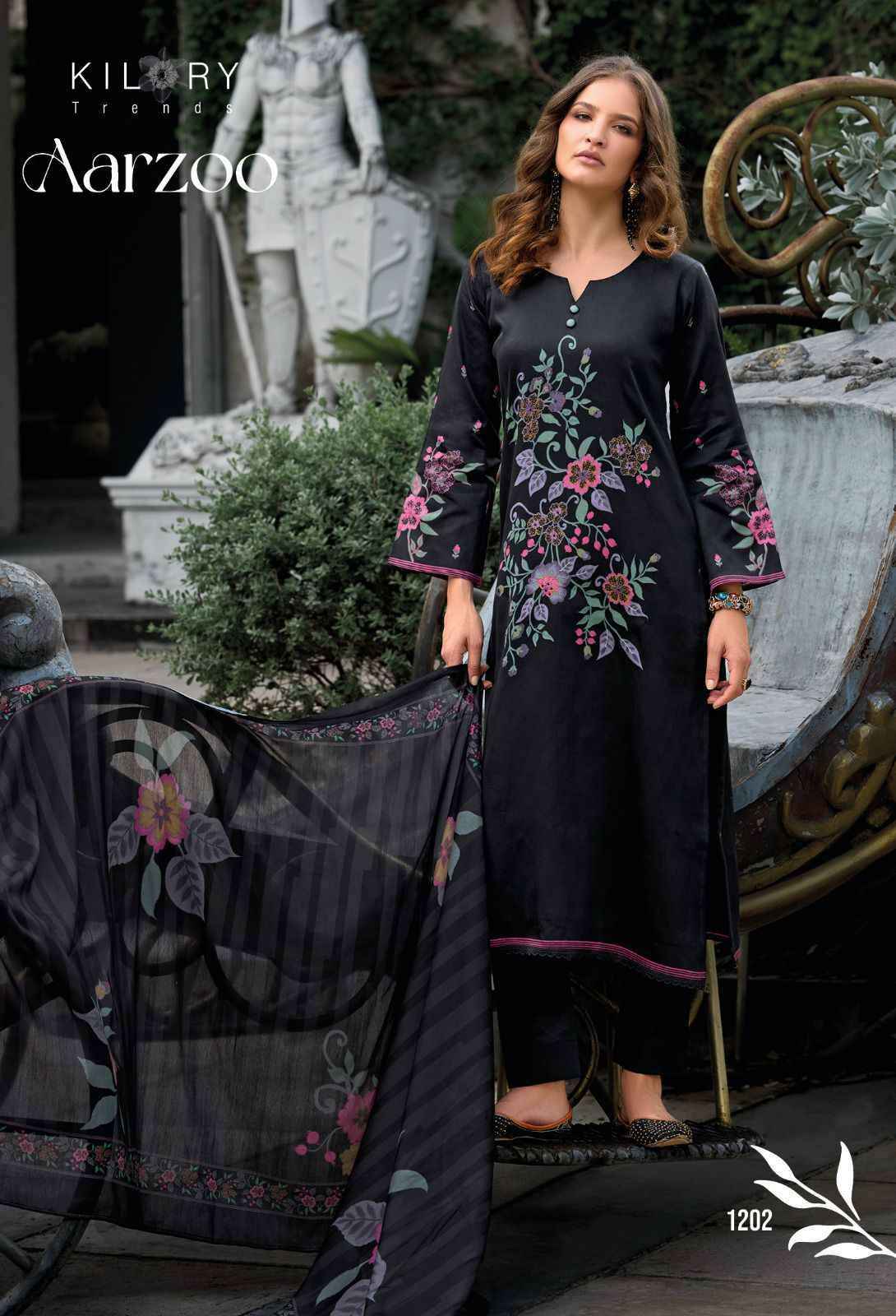 Kilory Aarzoo Pure Jam Cotton Dress Material Wholesale Price Surat ( 4 Pcs Catalogue )