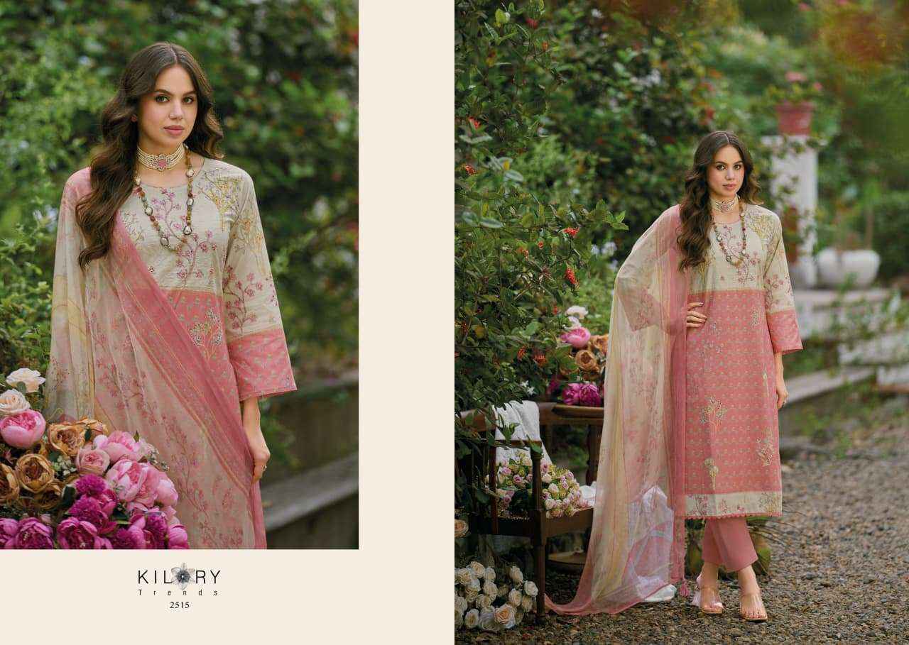 Kilory Lumora Pure Lawn Cotton Fancy Salwar Kameez Wholesale Rate ( 6 Pcs Catalog )