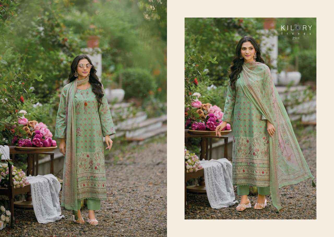 Kilory Lumora Pure Lawn Cotton Fancy Salwar Kameez Wholesale Rate ( 6 Pcs Catalog )