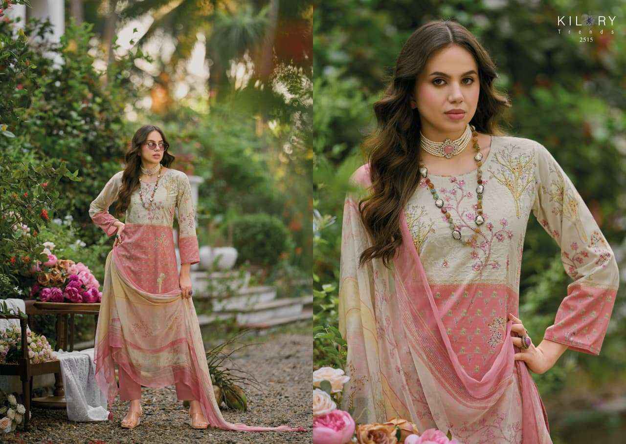 Kilory Lumora Pure Lawn Cotton Fancy Salwar Kameez Wholesale Rate ( 6 Pcs Catalog )