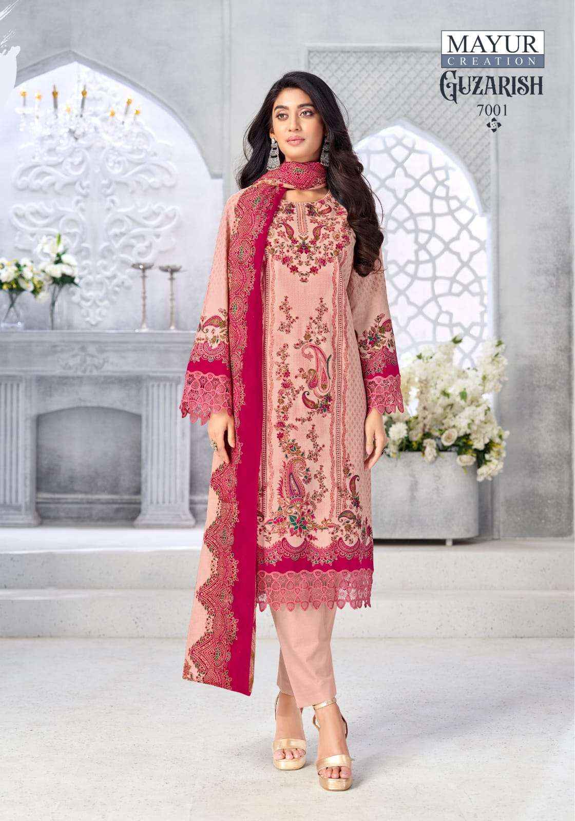 Mayur Creation Guzarish Vol 7 Readymade Karachi Suit Wholesale Price ( 8 Pcs Catalogue )