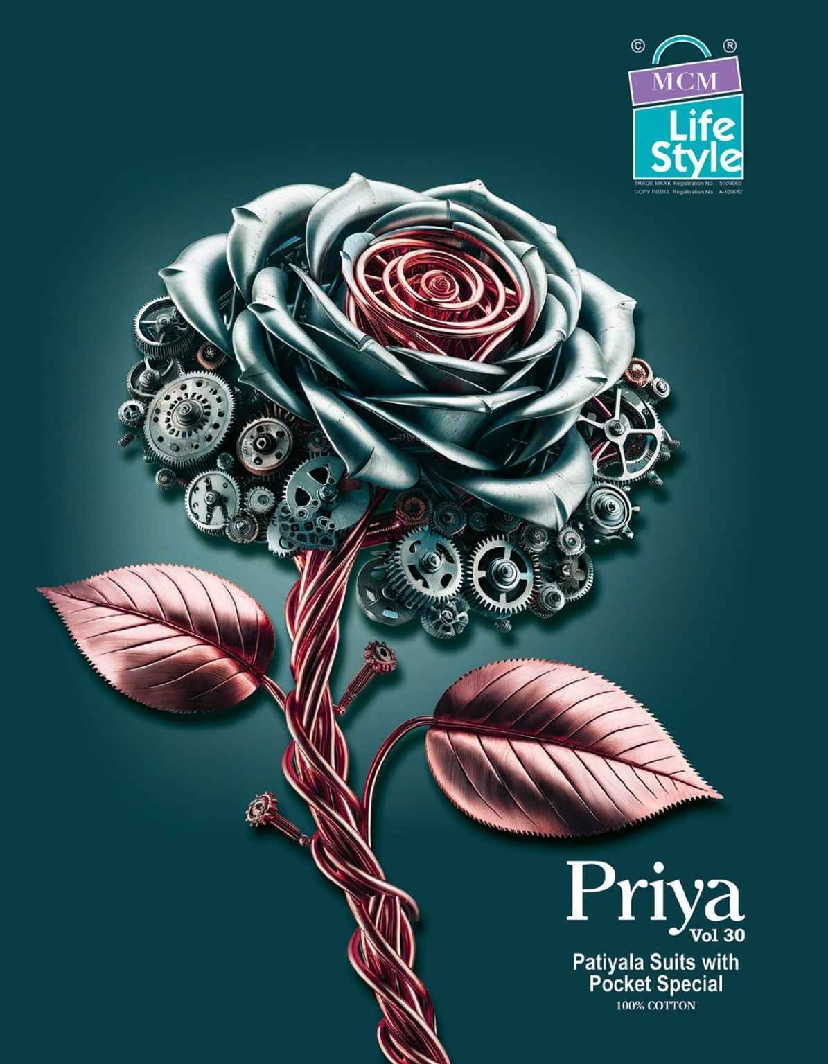 MCM Lifestyle Priya Vol 30 Readymade Cotton Salwar Kameez Wholesale Rate ( 24 Pcs Catalog )