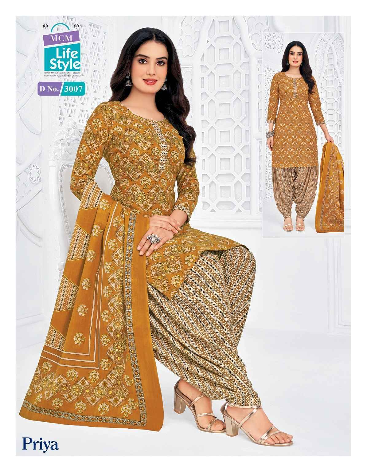 MCM Lifestyle Priya Vol 30 Readymade Cotton Salwar Kameez Wholesale Rate ( 24 Pcs Catalog )