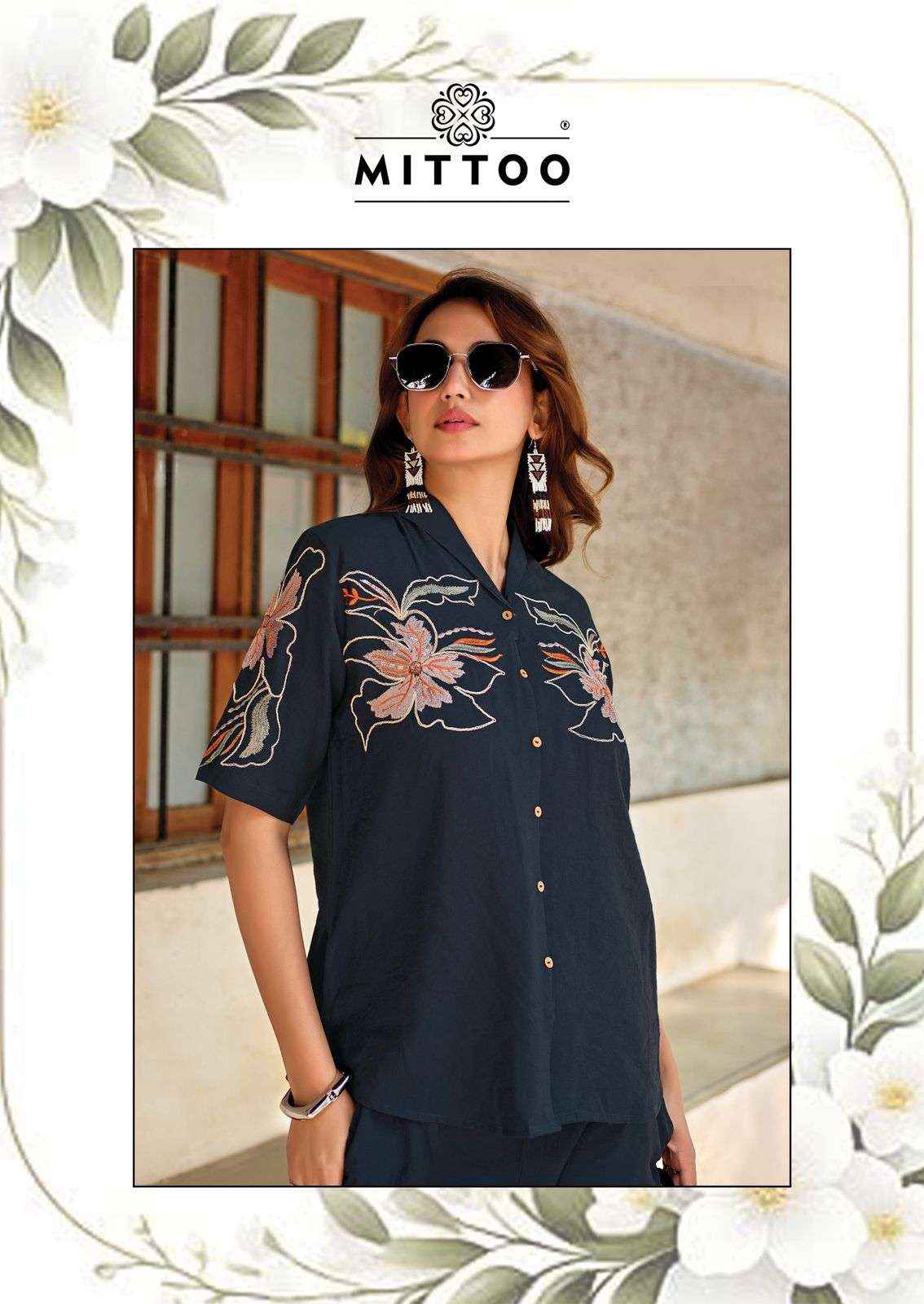 Mittoo Fashion Daizy Vol 2 Premium Wear Cord Set Wholesale Price ( 6 Pcs Catalogue )