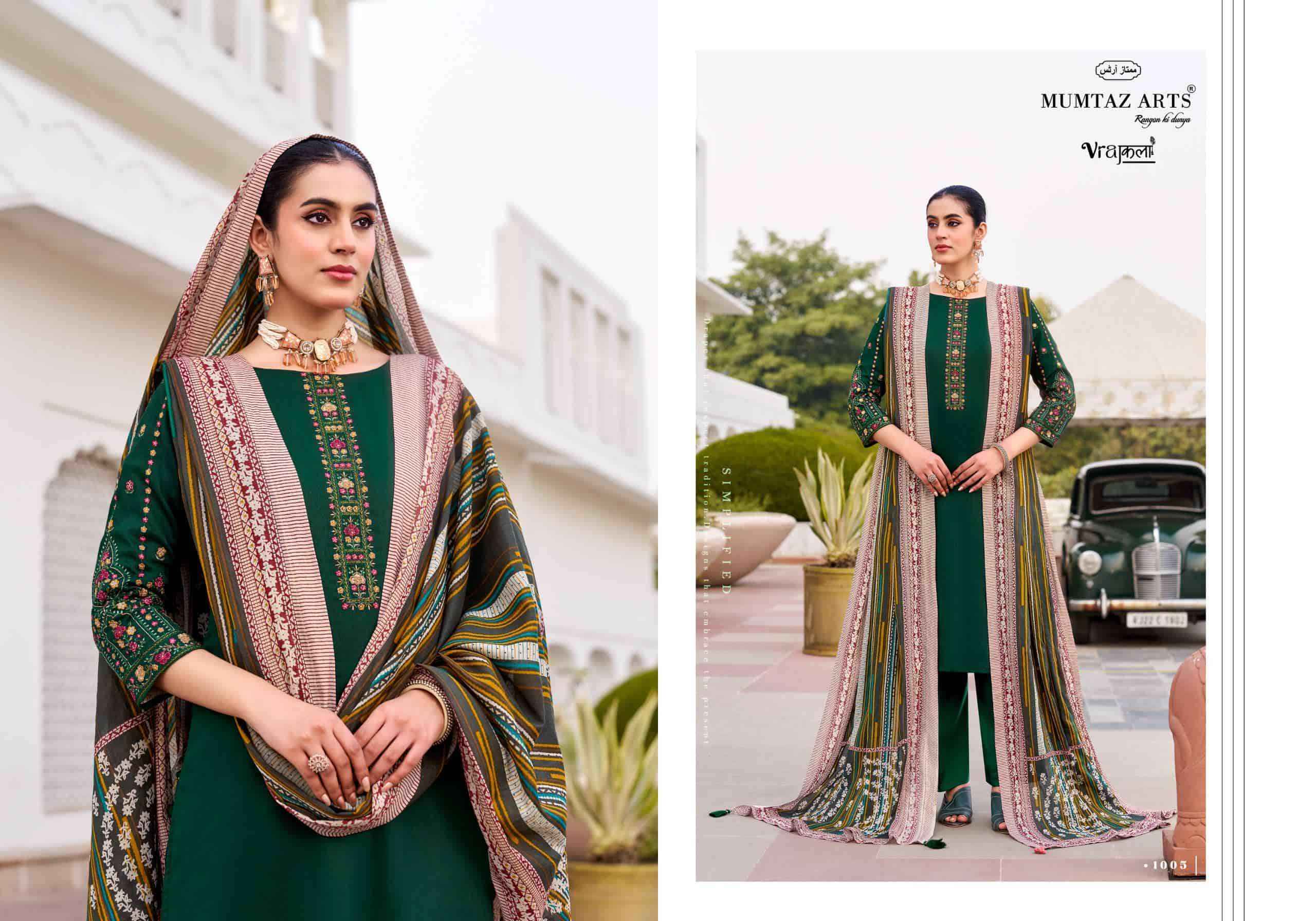 Mumtaz Arts Jamdani Exclusive Fancy Ladies Salwar Kameez Wholesale Rate ( 6 Pcs Catalog )