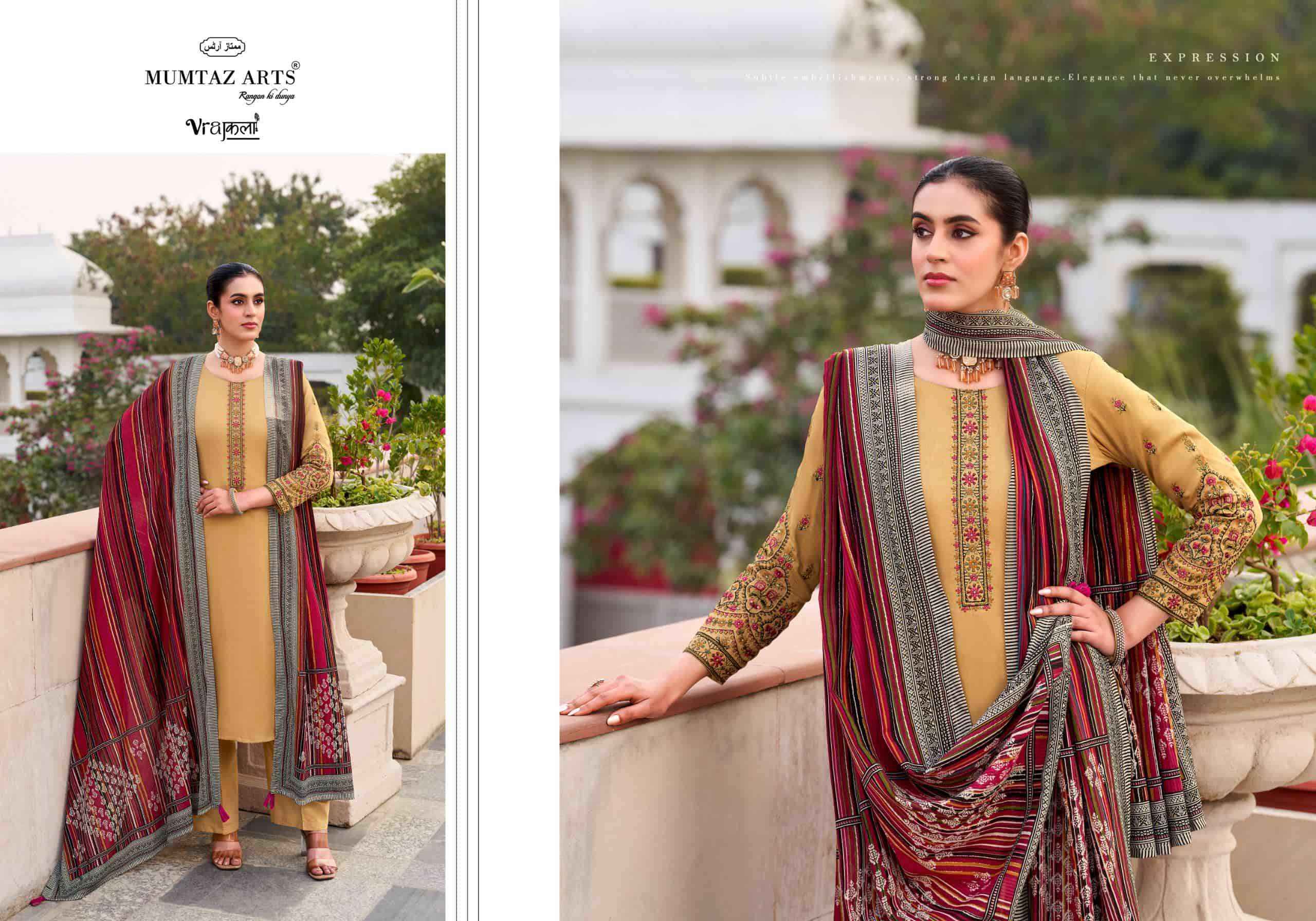 Mumtaz Arts Jamdani Exclusive Fancy Ladies Salwar Kameez Wholesale Rate ( 6 Pcs Catalog )