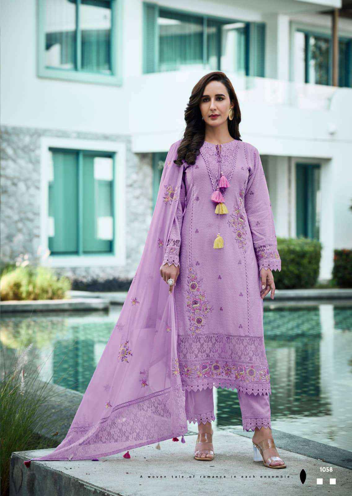 Prm India Vanya Pure Cotton Designer 3 Piece Pair Wholesale Rate ( 6 Pcs Catalog )