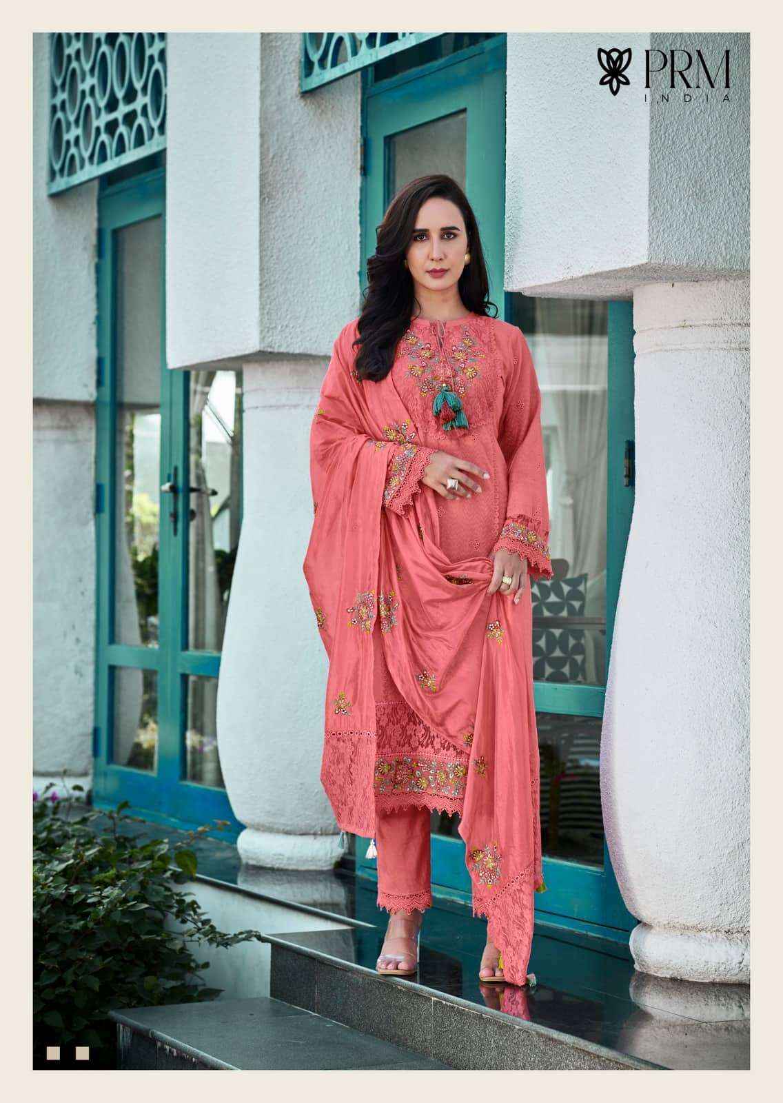 Prm India Vanya Pure Cotton Designer 3 Piece Pair Wholesale Rate ( 6 Pcs Catalog )