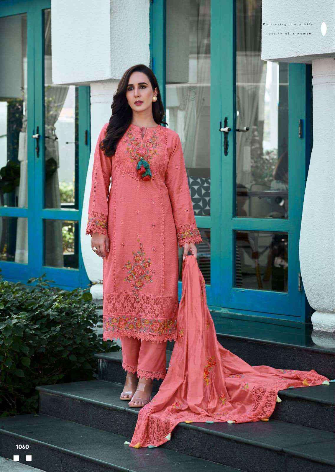 Prm India Vanya Pure Cotton Designer 3 Piece Pair Wholesale Rate ( 6 Pcs Catalog )