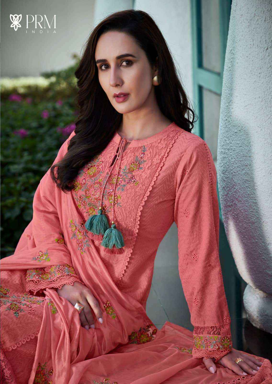 Prm India Vanya Pure Cotton Designer 3 Piece Pair Wholesale Rate ( 6 Pcs Catalog )