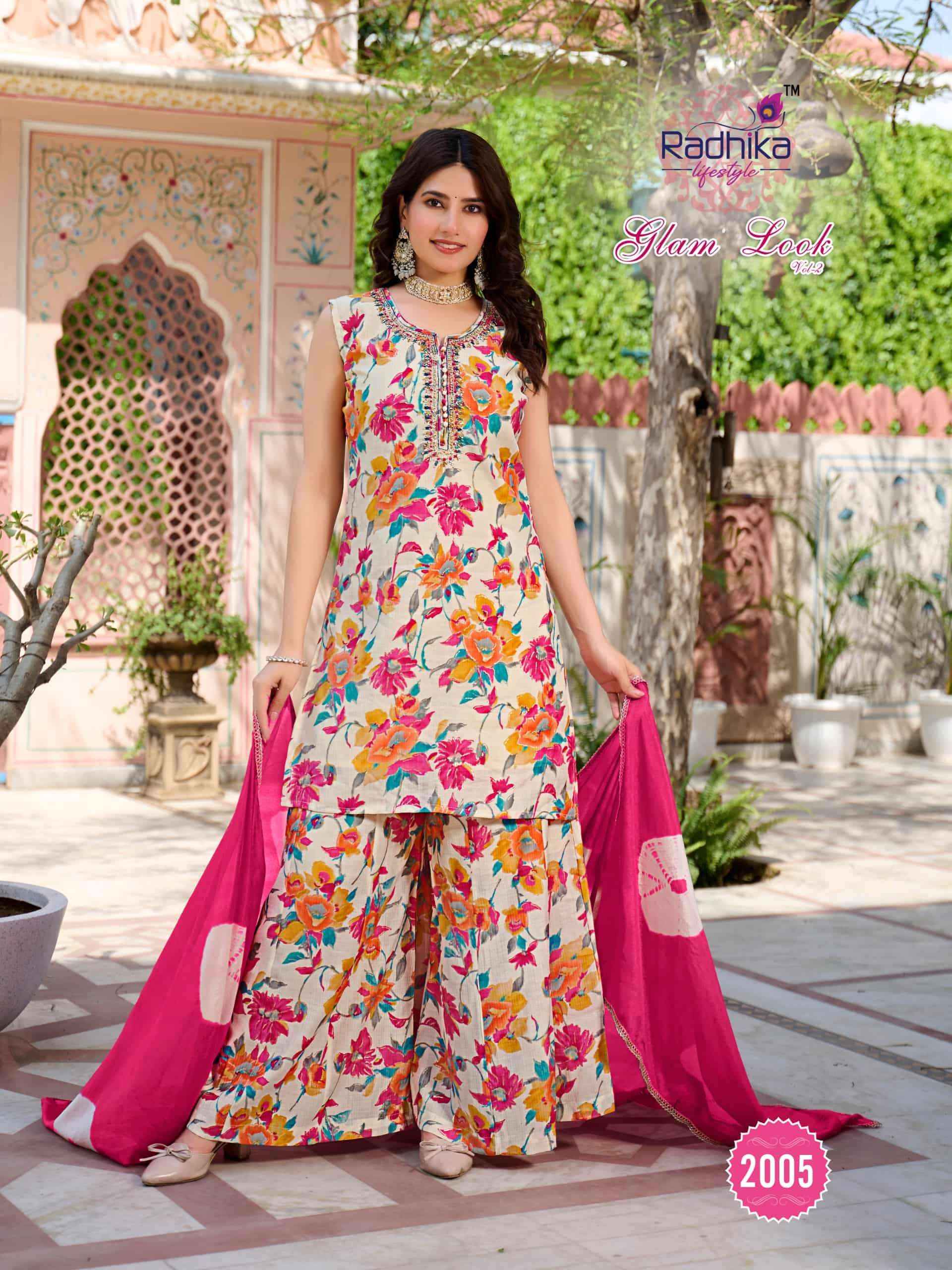 Radhika Lifestyle Glam Look Vol 2 Readymade Suits Wholesale Price ( 6 Pcs Catalogue )