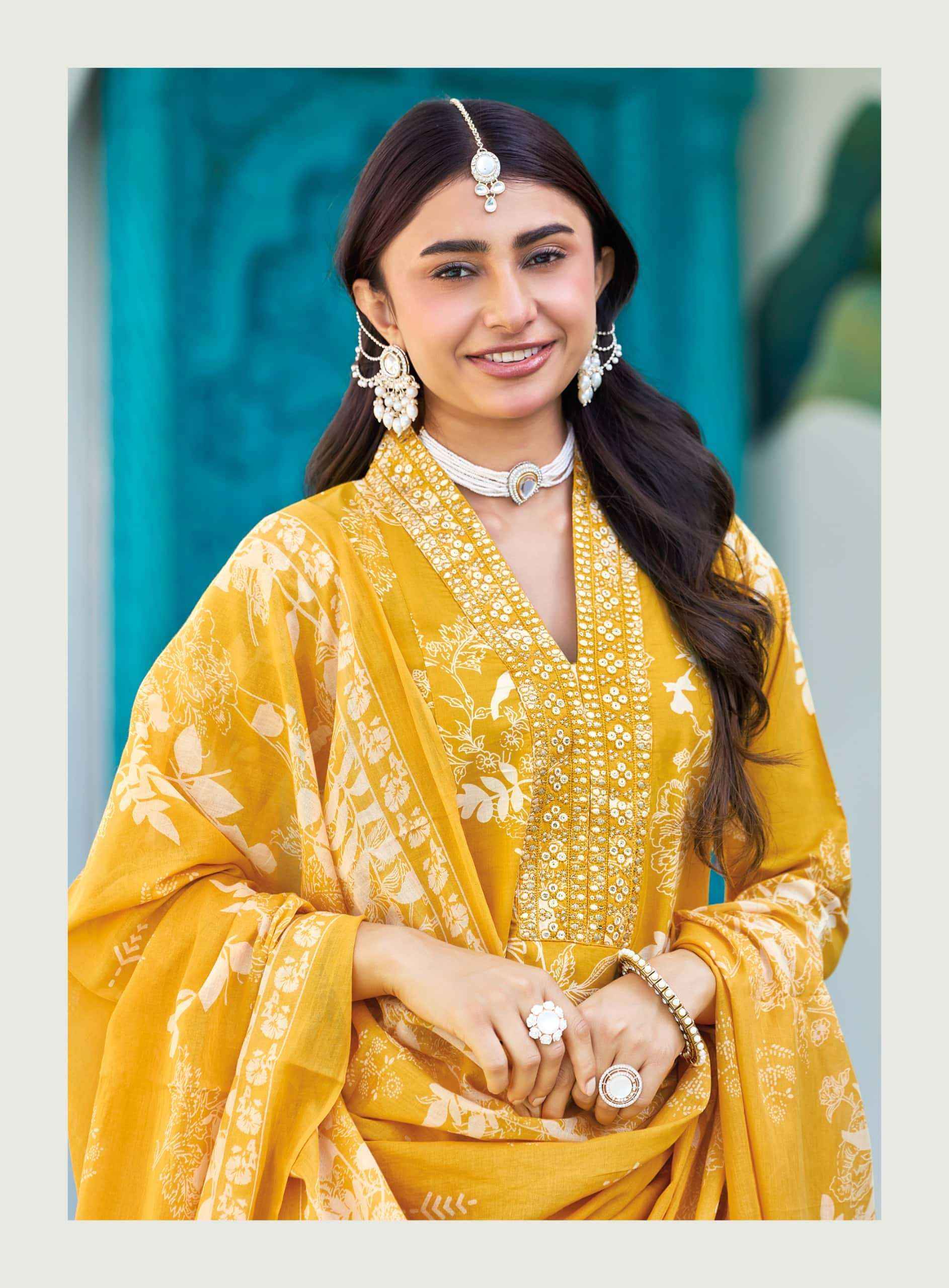 Radhika Lifestyle Summer Garden Vol 2 pure cotton Readymade Anarkali Suits  ( 8 Pcs Catalogue )