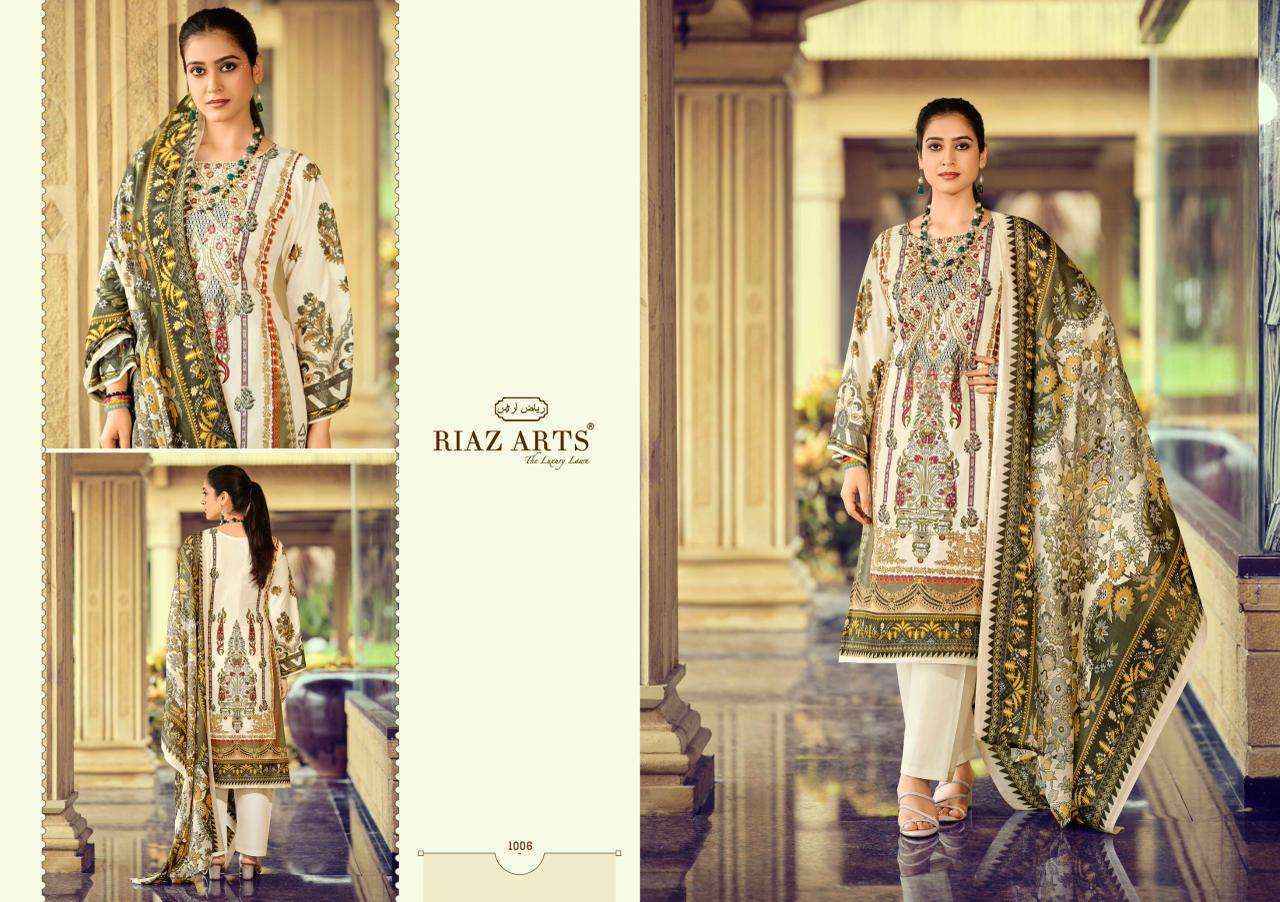 Riaz Arts Musafir Vol 36 Cotton Salwar Kameez Wholesale Rate ( 6 Pcs Catalog )